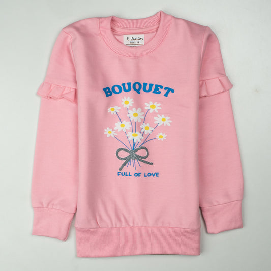 Girls Sweatshirt Code-( Bouquet )