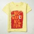 Boys Half Sleeves-Printed T-Shirt (No)