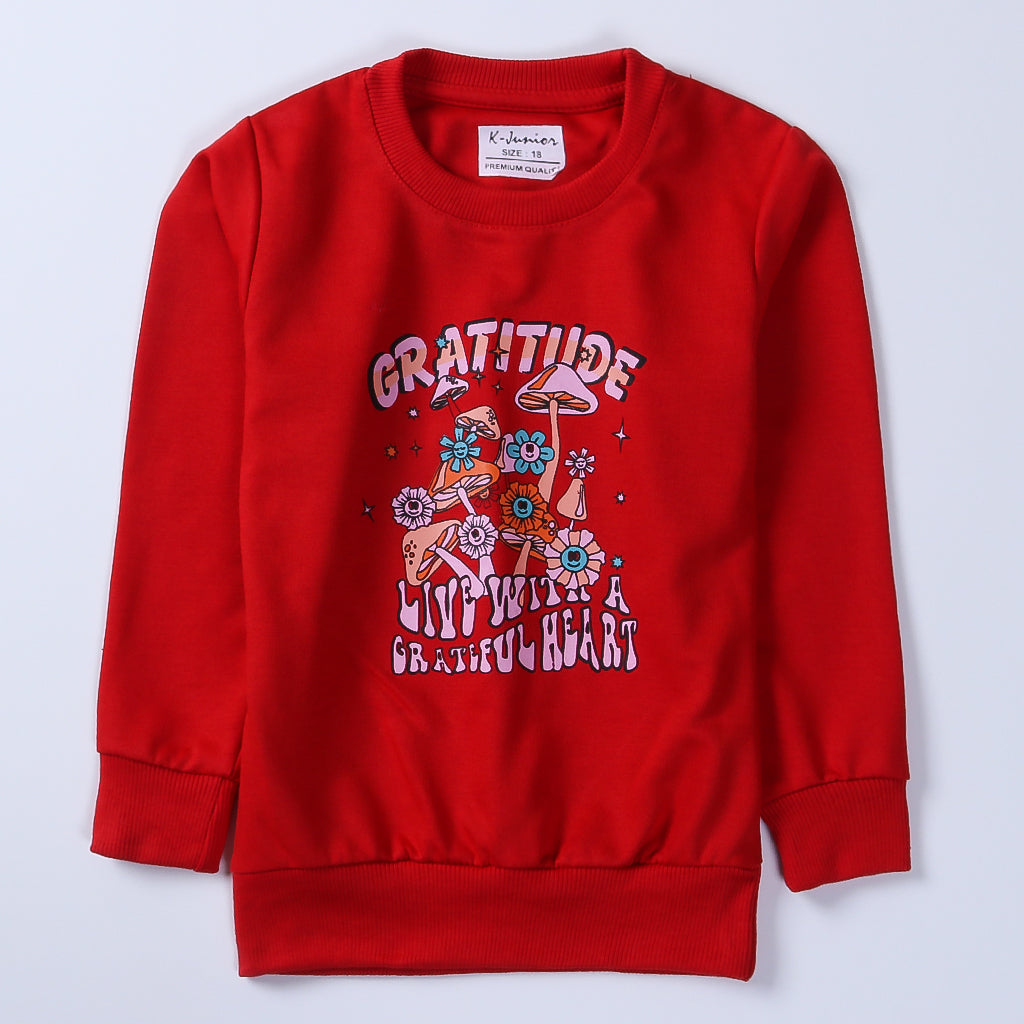 Girls Sweatshirt Code-( Gratitude )