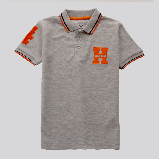 Boys Half Sleeves Polo T-Shirt (H)