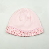 Newborn Girls Cap Color Light-Pink