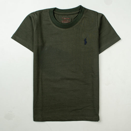 Boys Half Sleeves Basic T-Shirt (07)