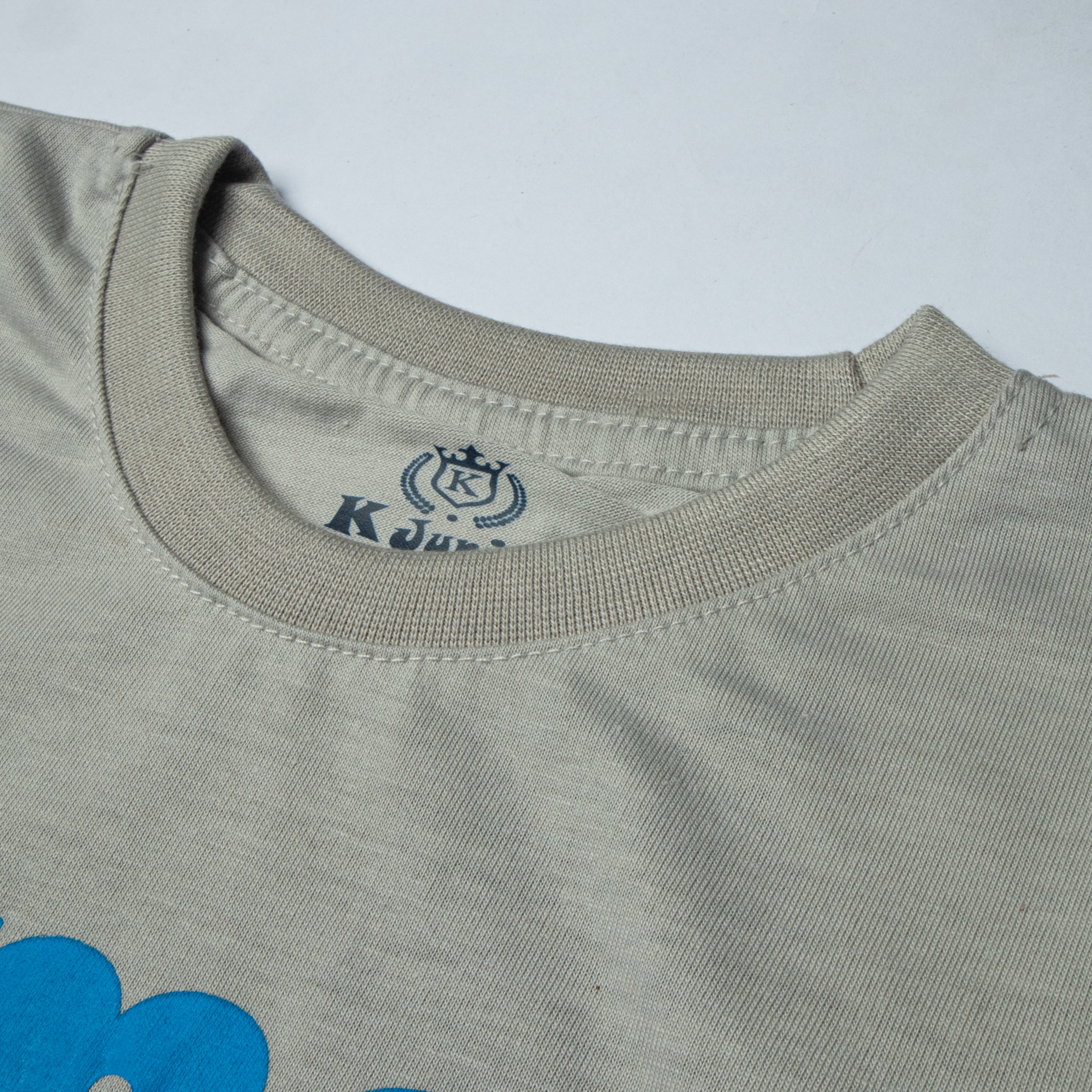 infant Boys Half Sleeves-Printed T-Shirt (Time)