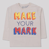 Boys Printed Full Sleeves T-Shirt (Make-Your-Mark)