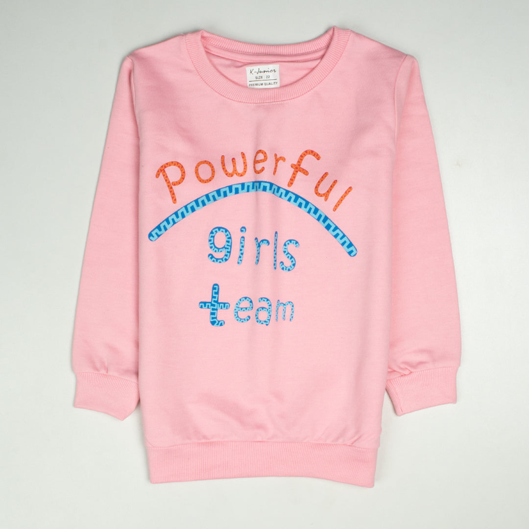 Girls Sweatshirt Code- ( Power Full Girls Team )