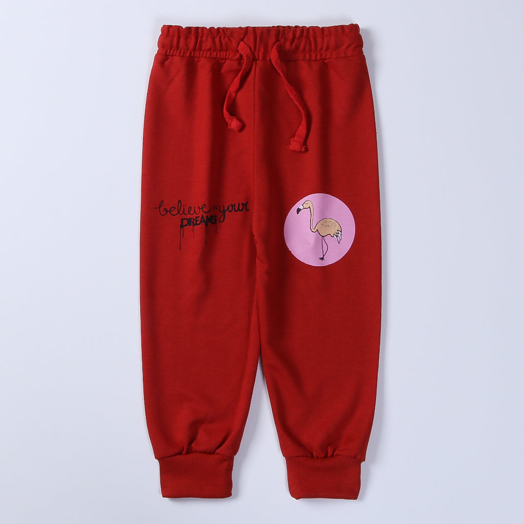 Winter Girls Printed Full Sleeve Suit (Believe-In-Your-Dreams)