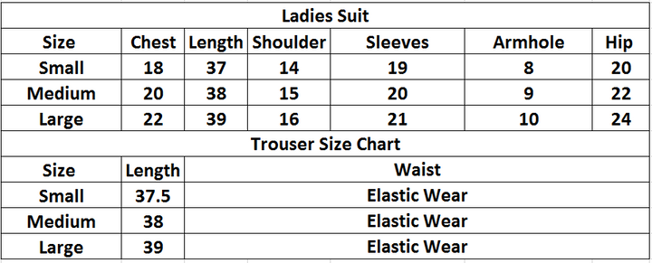 Women's 2Pcs Printed Suit Color Brown