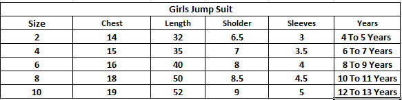 Girls' Jumpsuits Color Red-A
