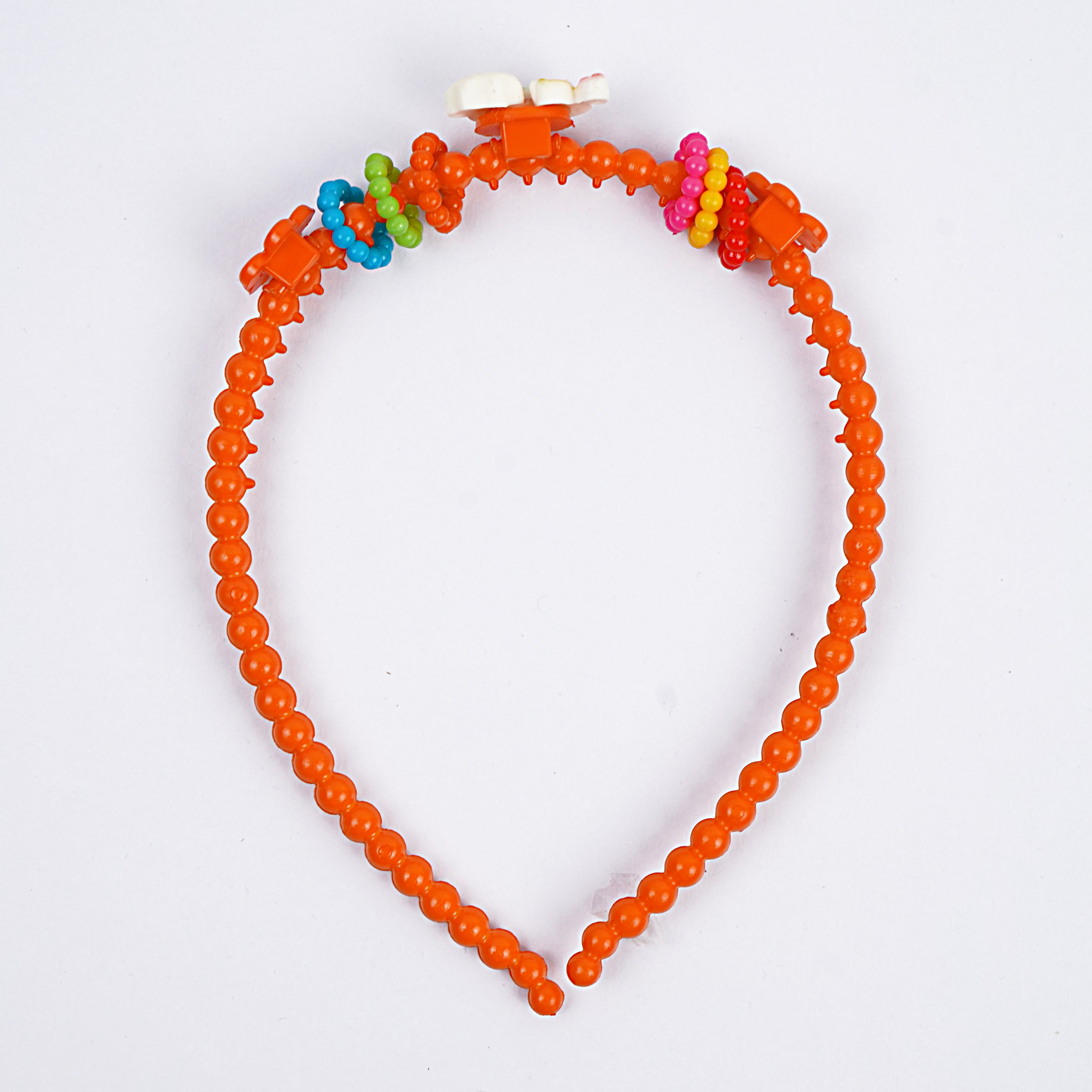 Kids Hair Band - Blue, Orange, Red, Yellow & Pink
