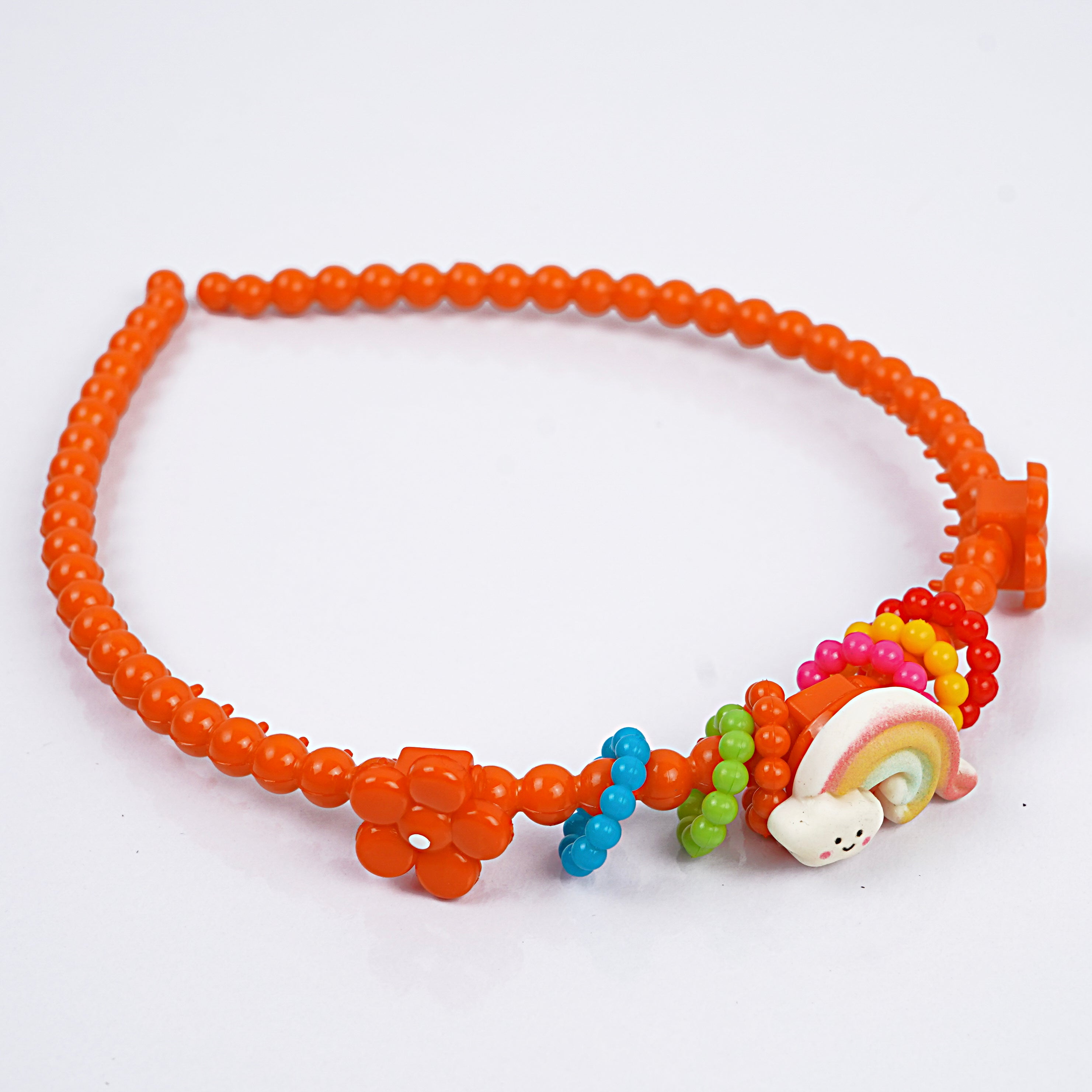 Kids Hair Band - Blue, Orange, Red, Yellow & Pink