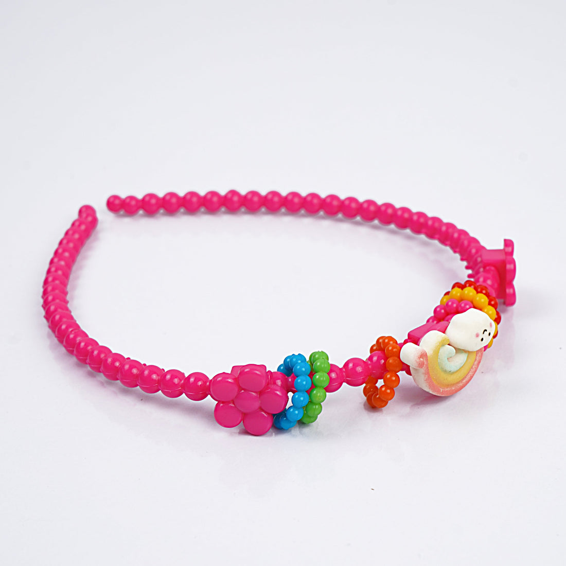 Kids Hair Band - Blue, Orange, Red, Yellow & Pink
