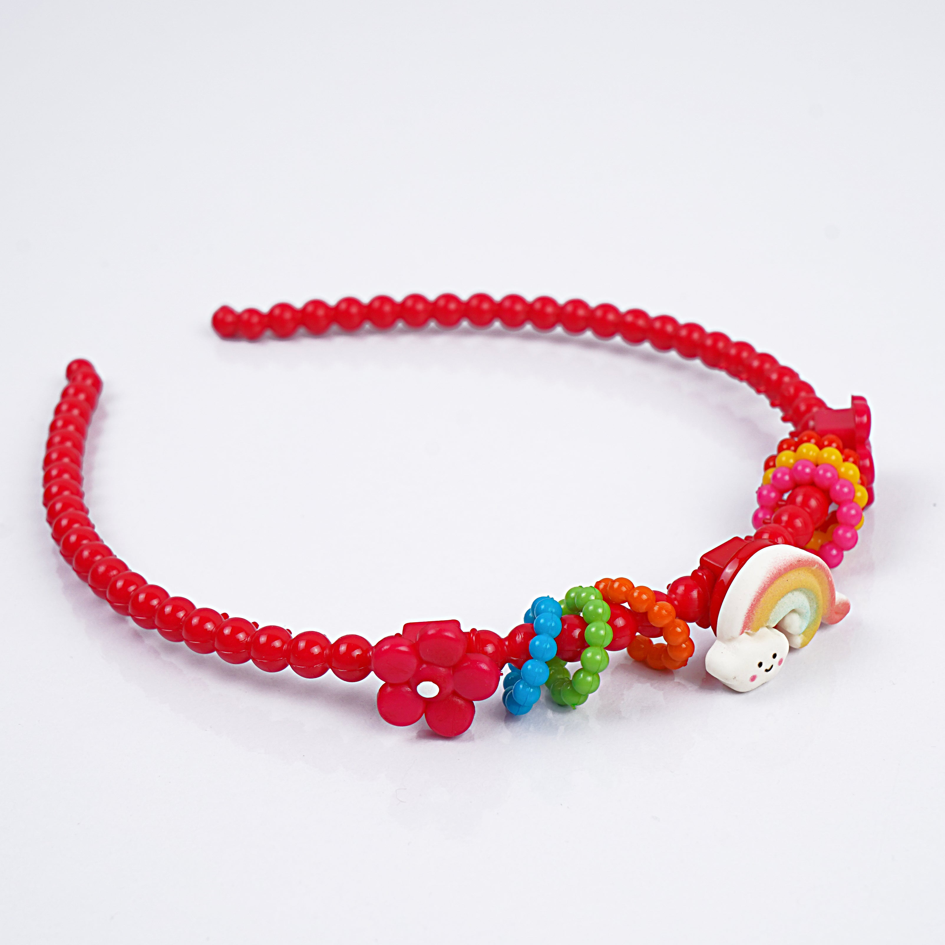 Kids Hair Band - Blue, Orange, Red, Yellow & Pink