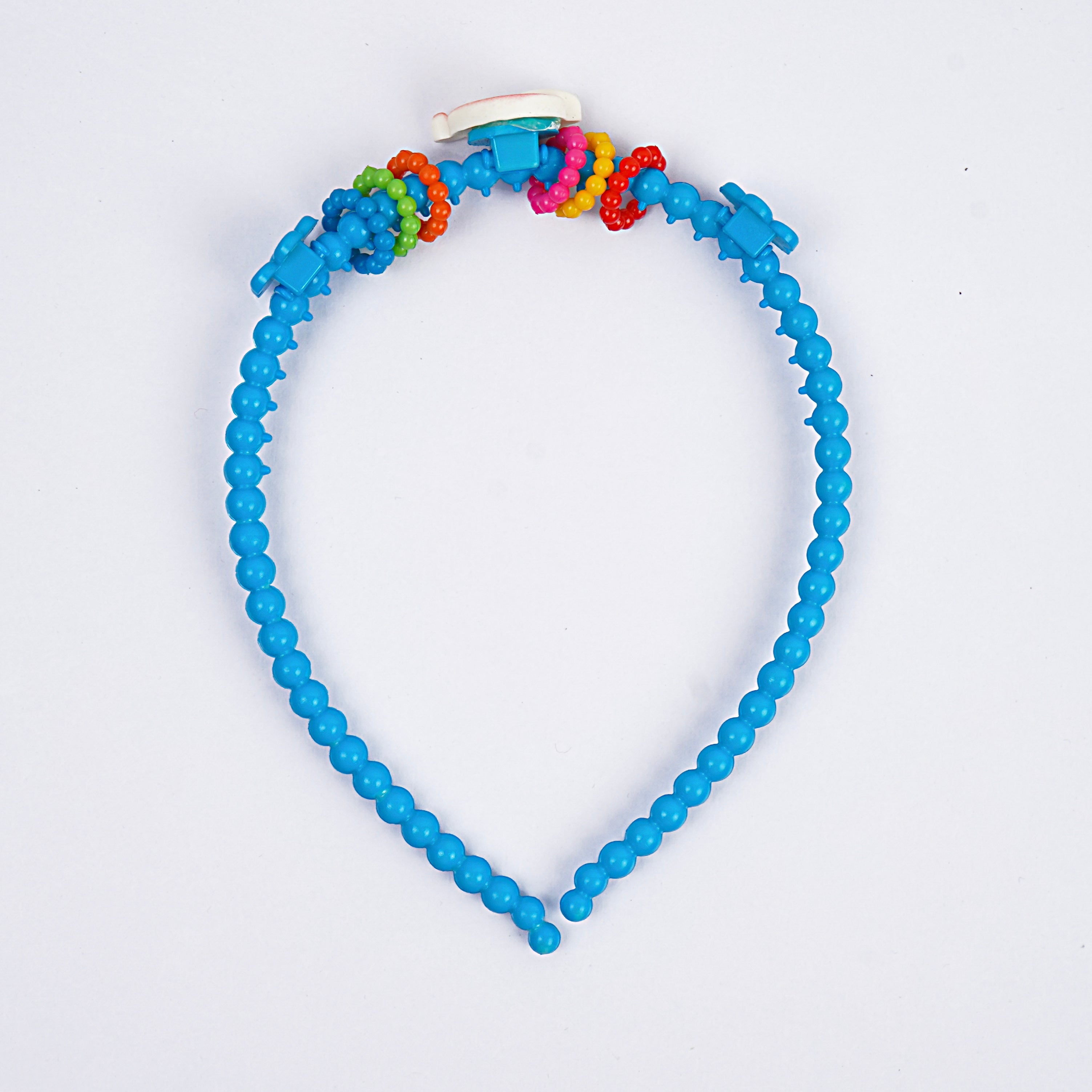 Kids Hair Band - Blue, Orange, Red, Yellow & Pink