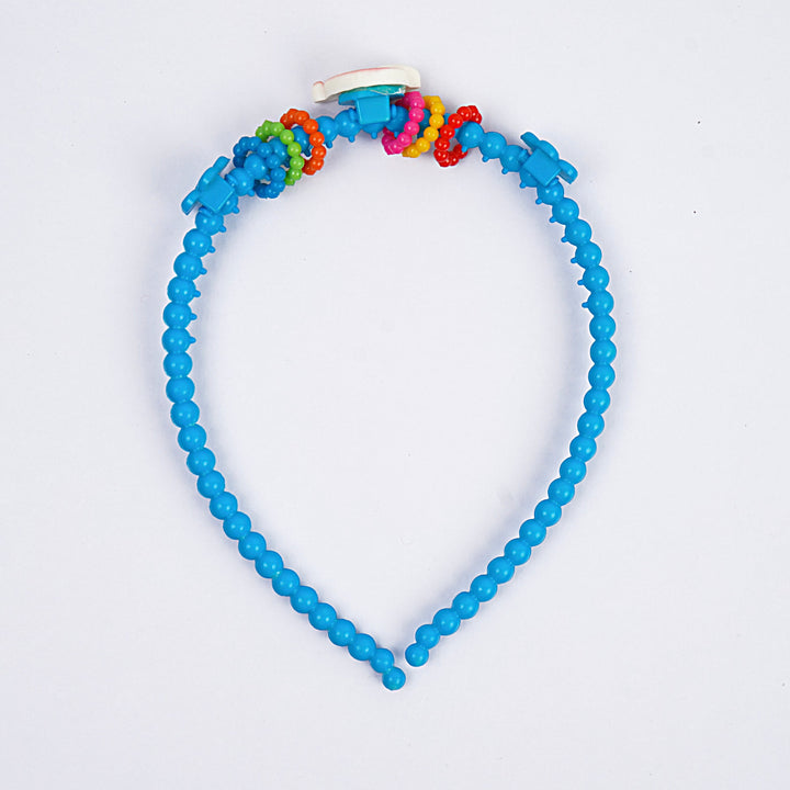 Kids Hair Band - Blue, Orange, Red, Yellow & Pink