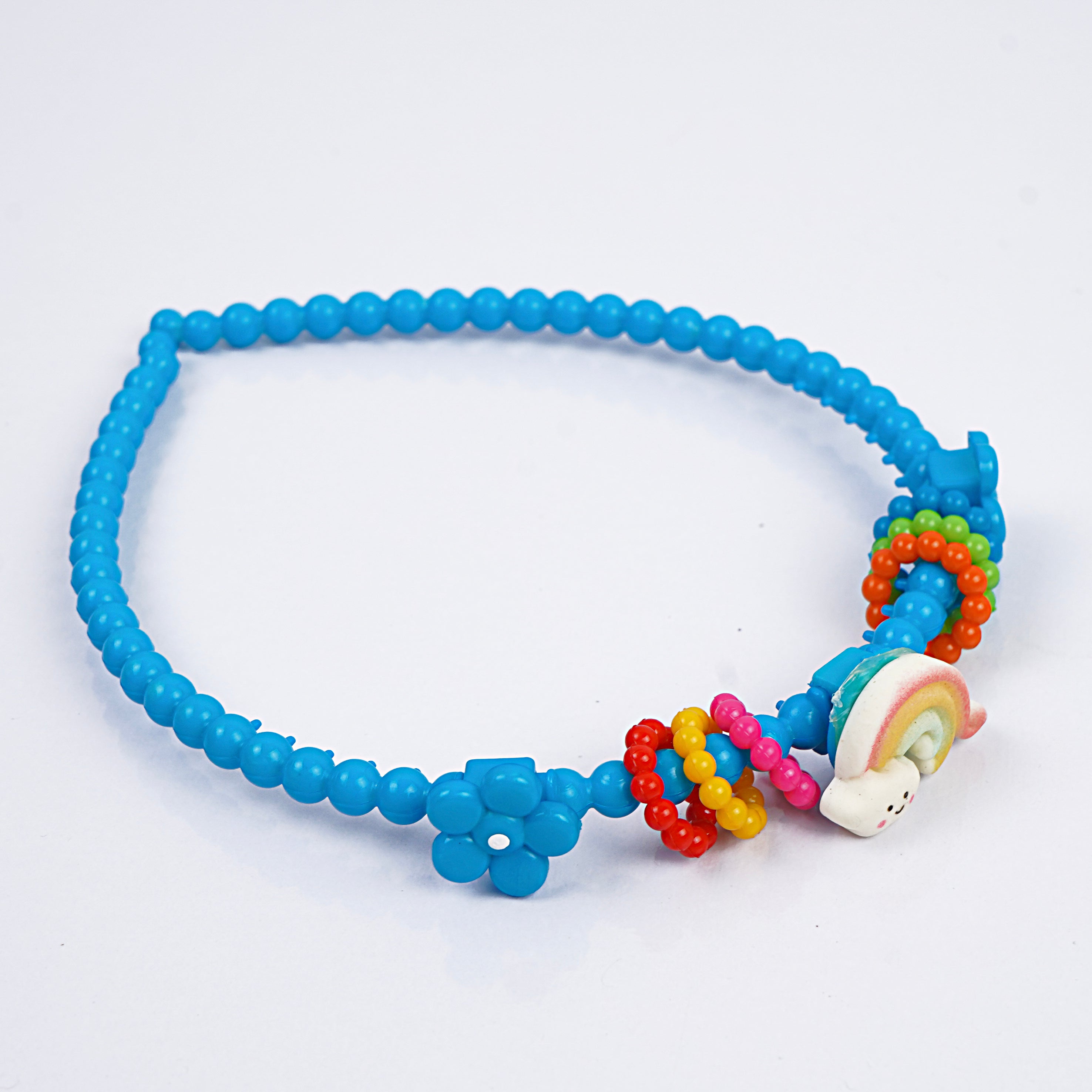 Kids Hair Band - Blue, Orange, Red, Yellow & Pink