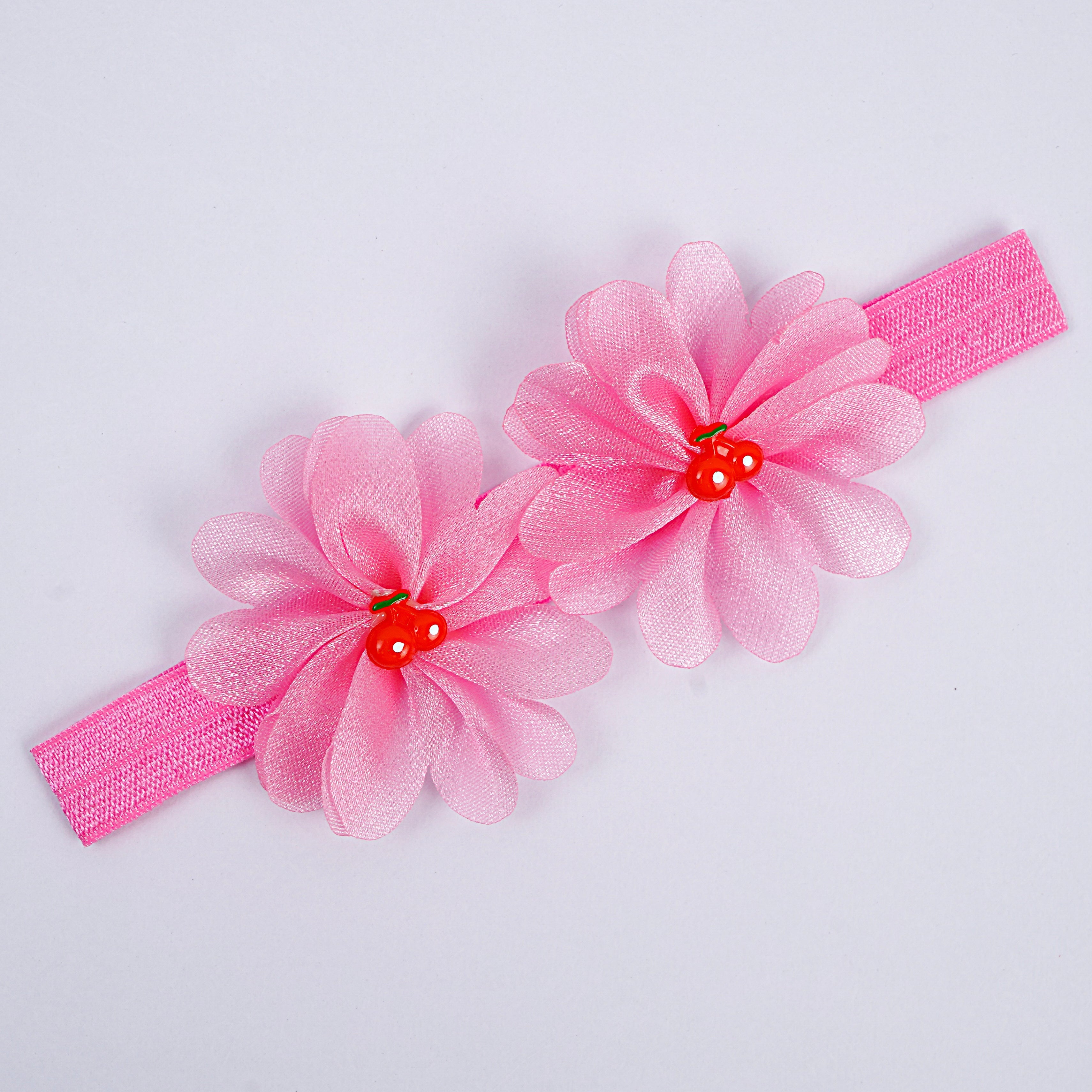 Kids Head Band - Skin, Pink, Dark Pink, Grey & White