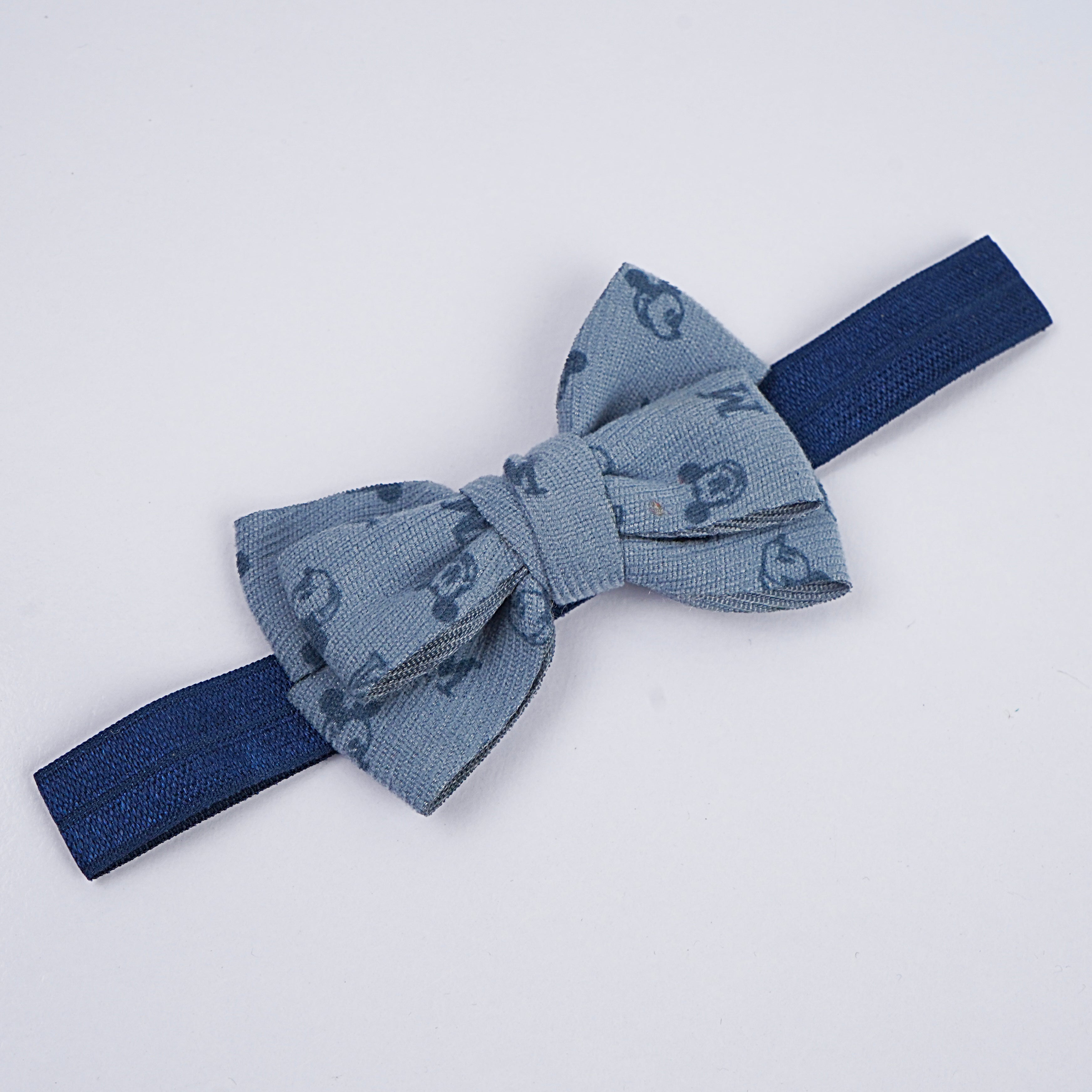 Kids Head Band - Pink, White, Black & Blue