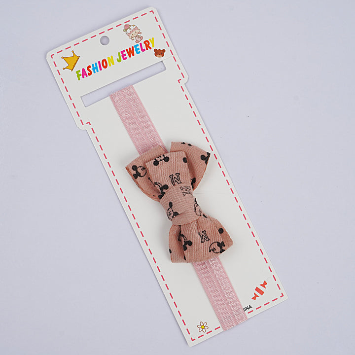 Kids Head Band - Pink, White, Black & Blue