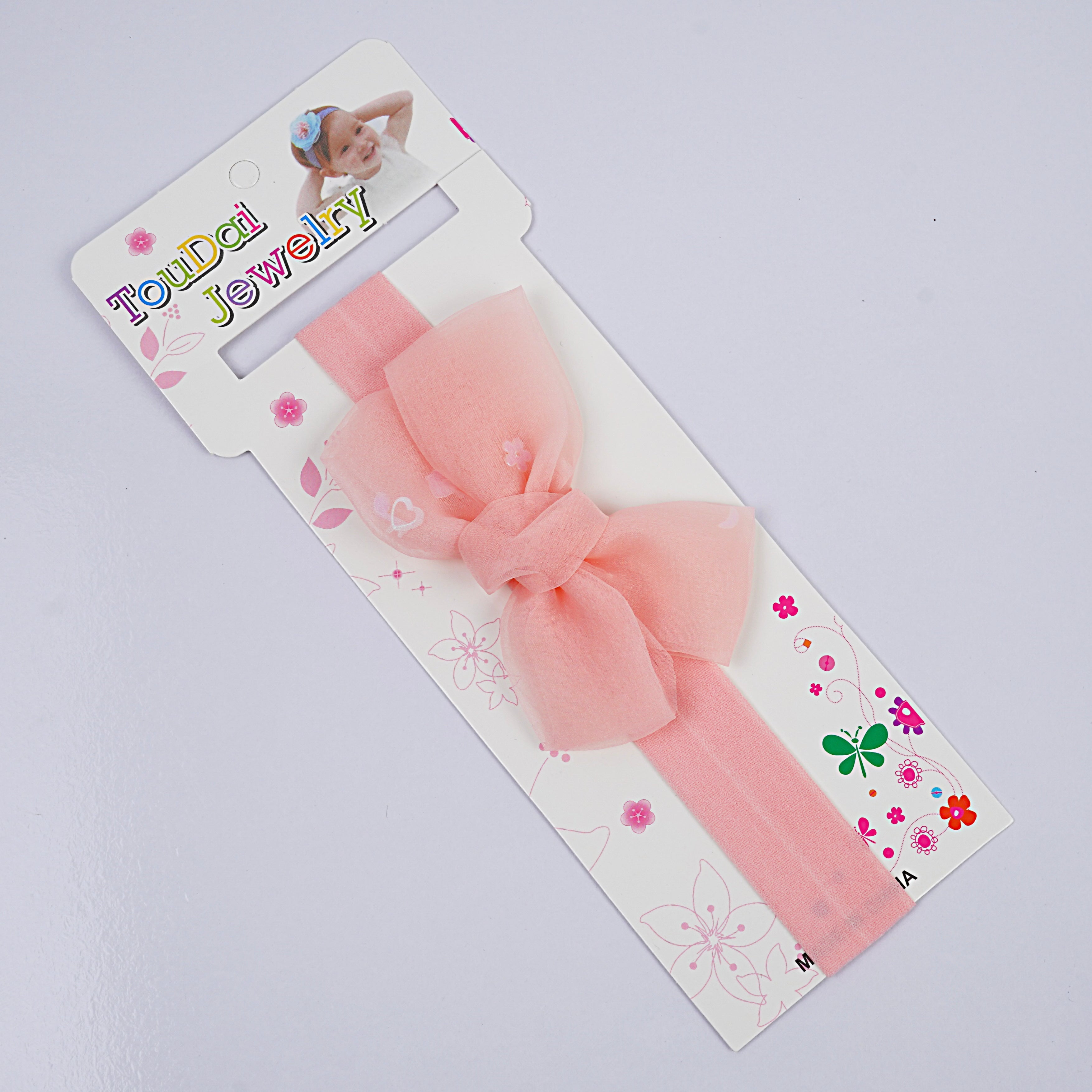 Kids Head Band - Green, Pink, Yellow, Purple & Peach