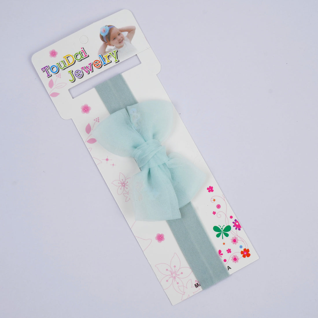 Kids Head Band - Green, Pink, Yellow, Purple & Peach