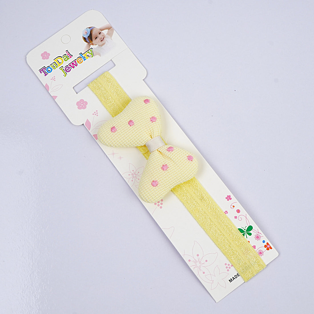 Kids Head Band - Green, Blue, Yellow, Pink & Orange