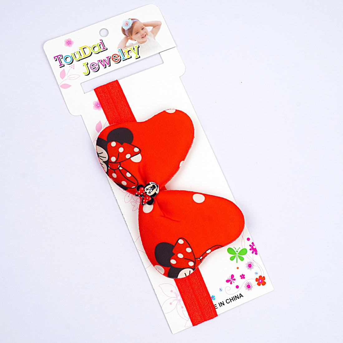 Kids Head Band - Yellow, Pink, Red, Blue & Black