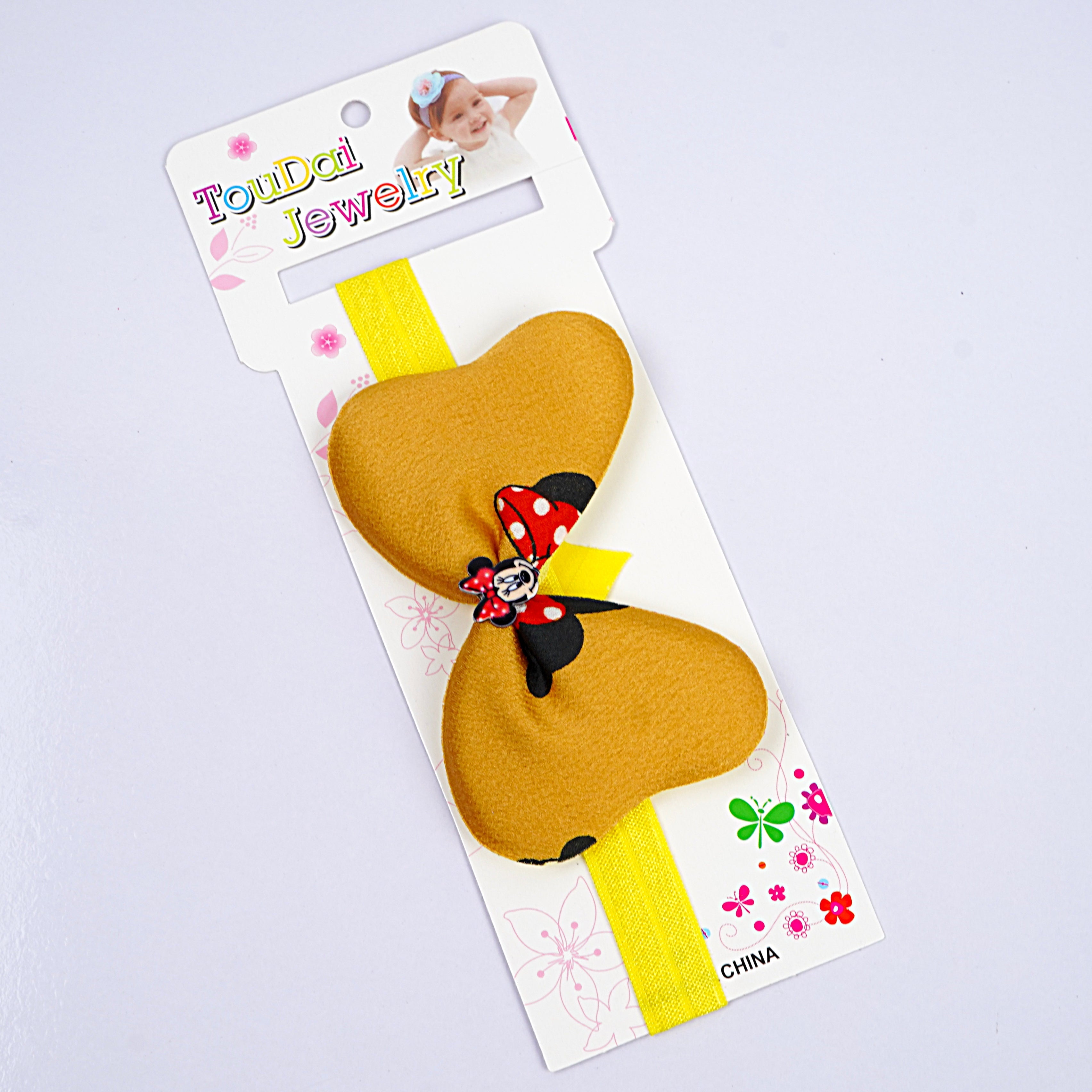 Kids Head Band - Yellow, Pink, Red, Blue & Black