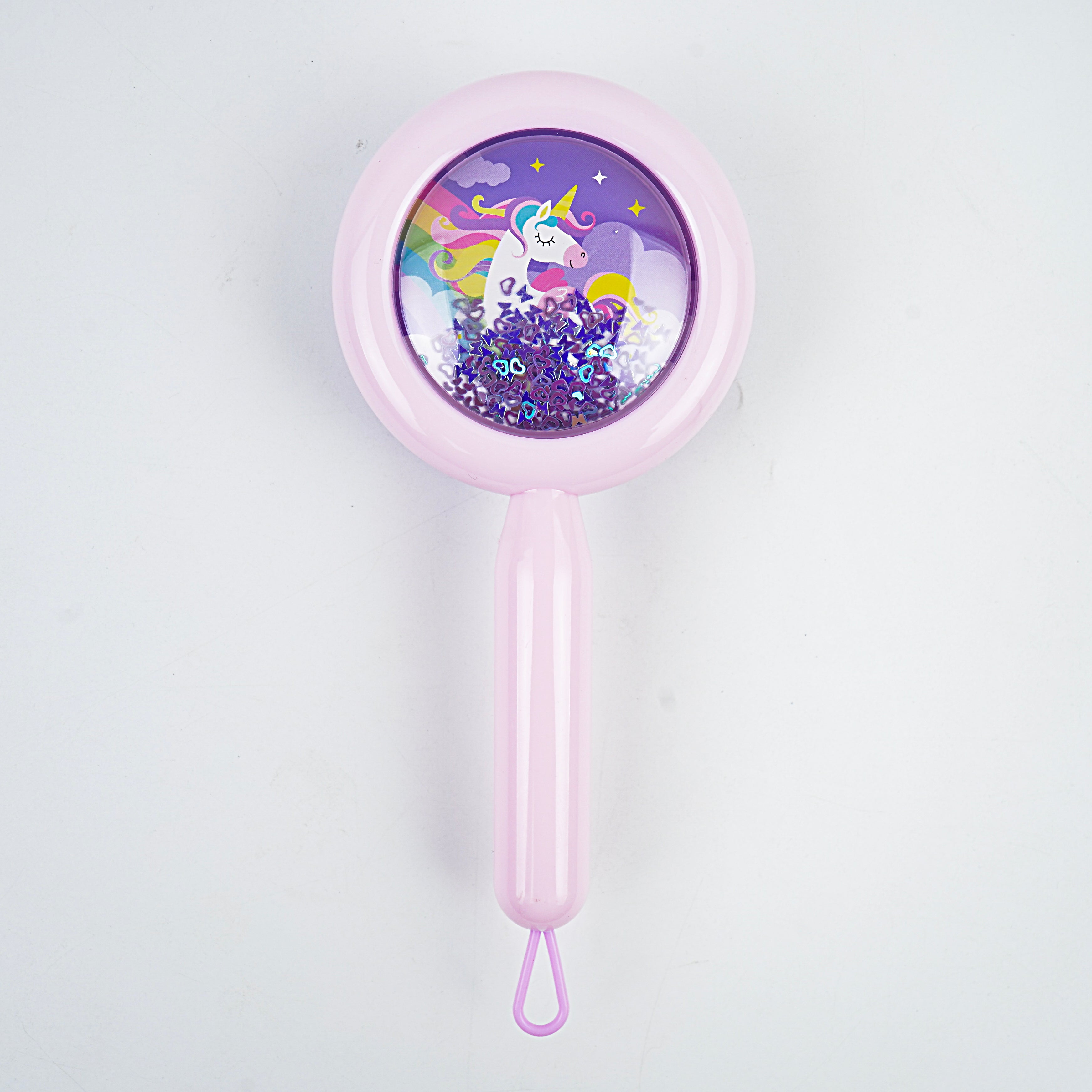 Kids Hair Brush - Green, Purple, Orange & Pink