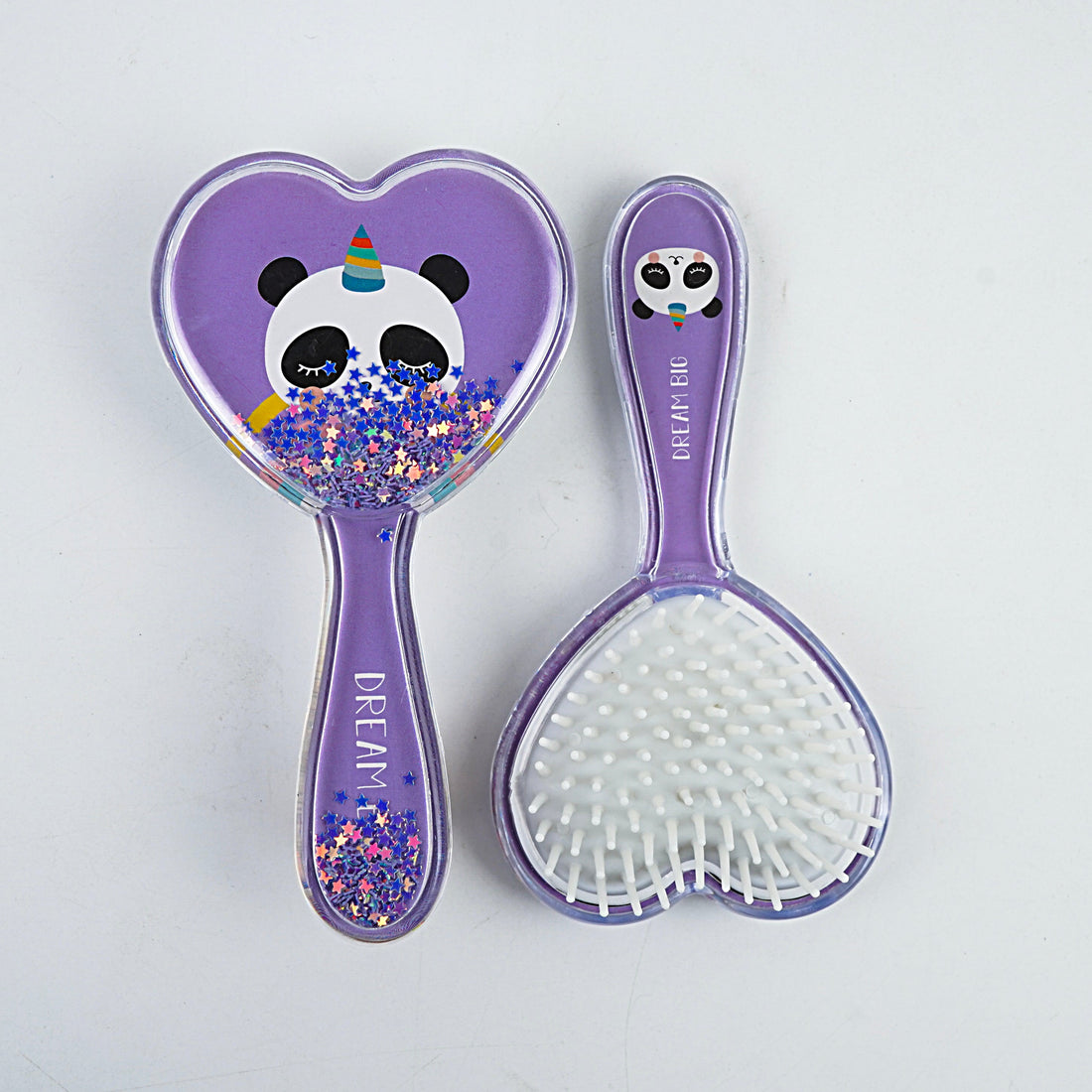 Kids Hair Brush - Purple, Yellow, Blue & Pink