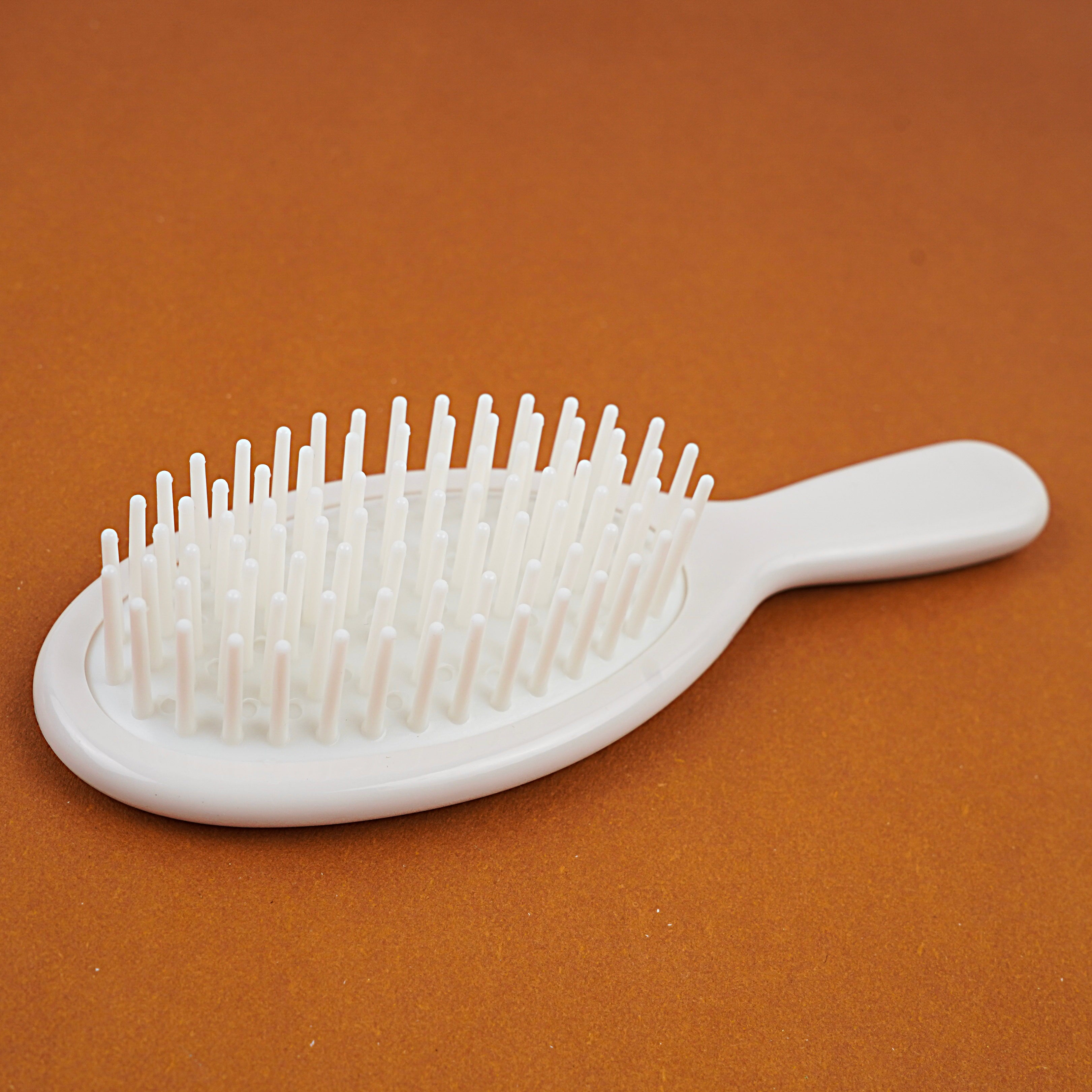 Kids Hair Brush - Blue, Pink-Orange & White