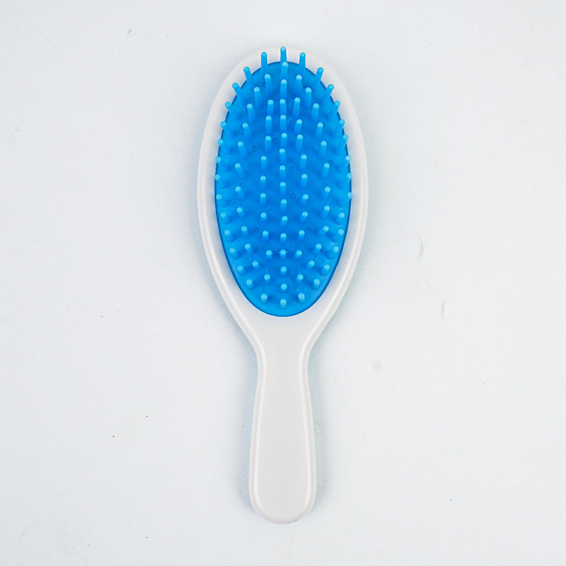 Kids Hair Brush - Blue, Pink-Orange & White