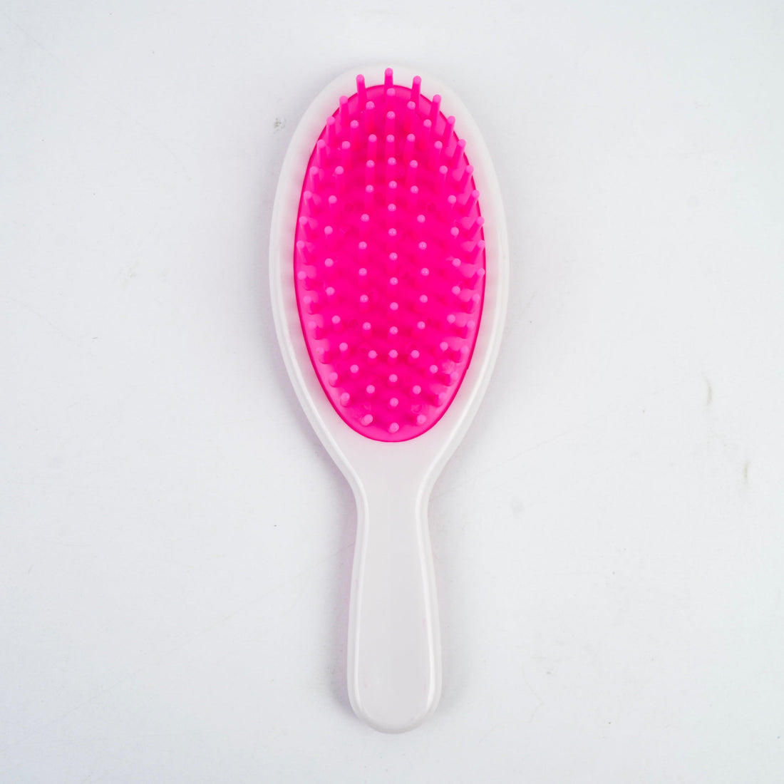Kids Hair Brush - Blue, Pink-Orange & White