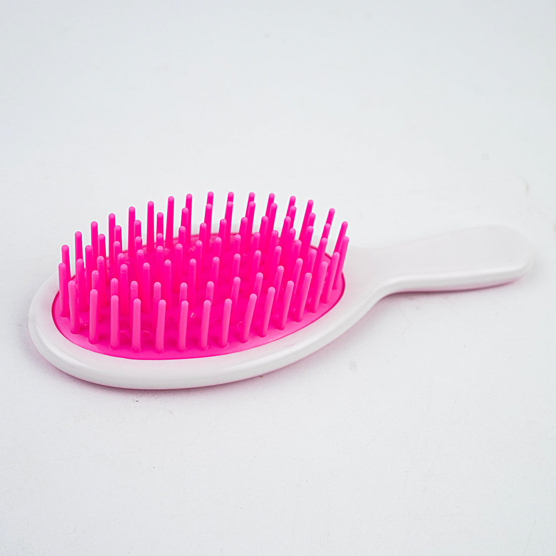 Kids Hair Brush - Blue, Pink-Orange & White