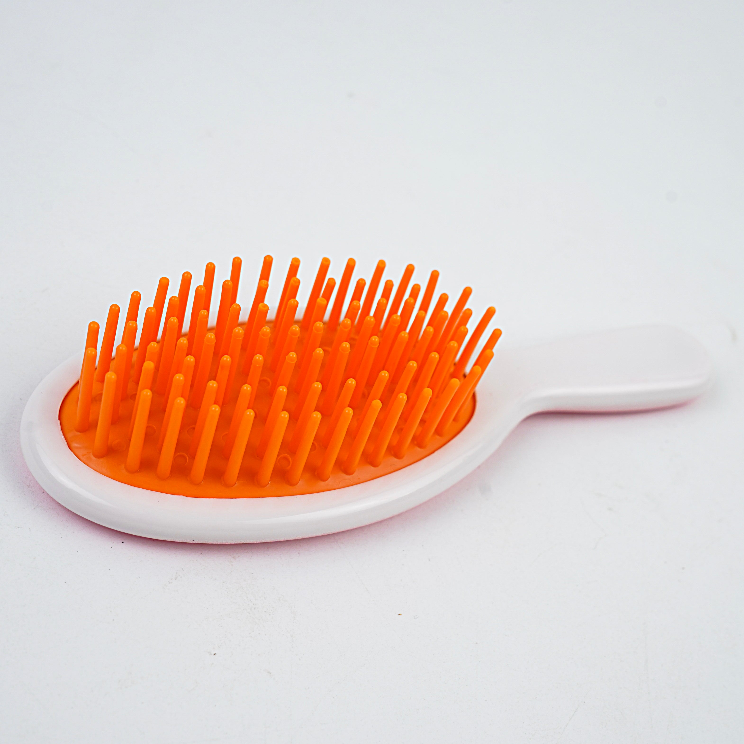 Kids Hair Brush - Blue, Pink-Orange & White
