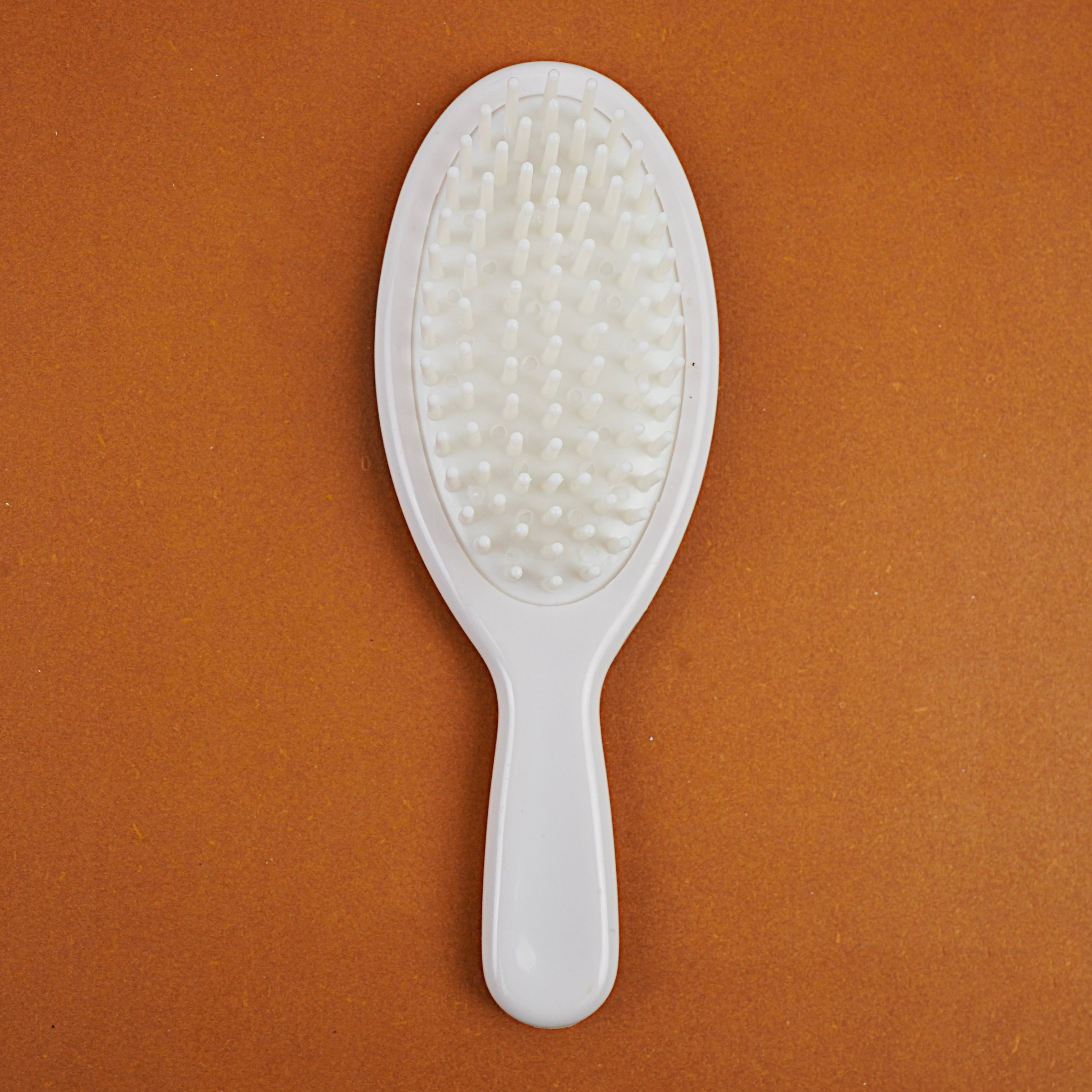 Kids Hair Brush - Orange, Blue, Pink & White