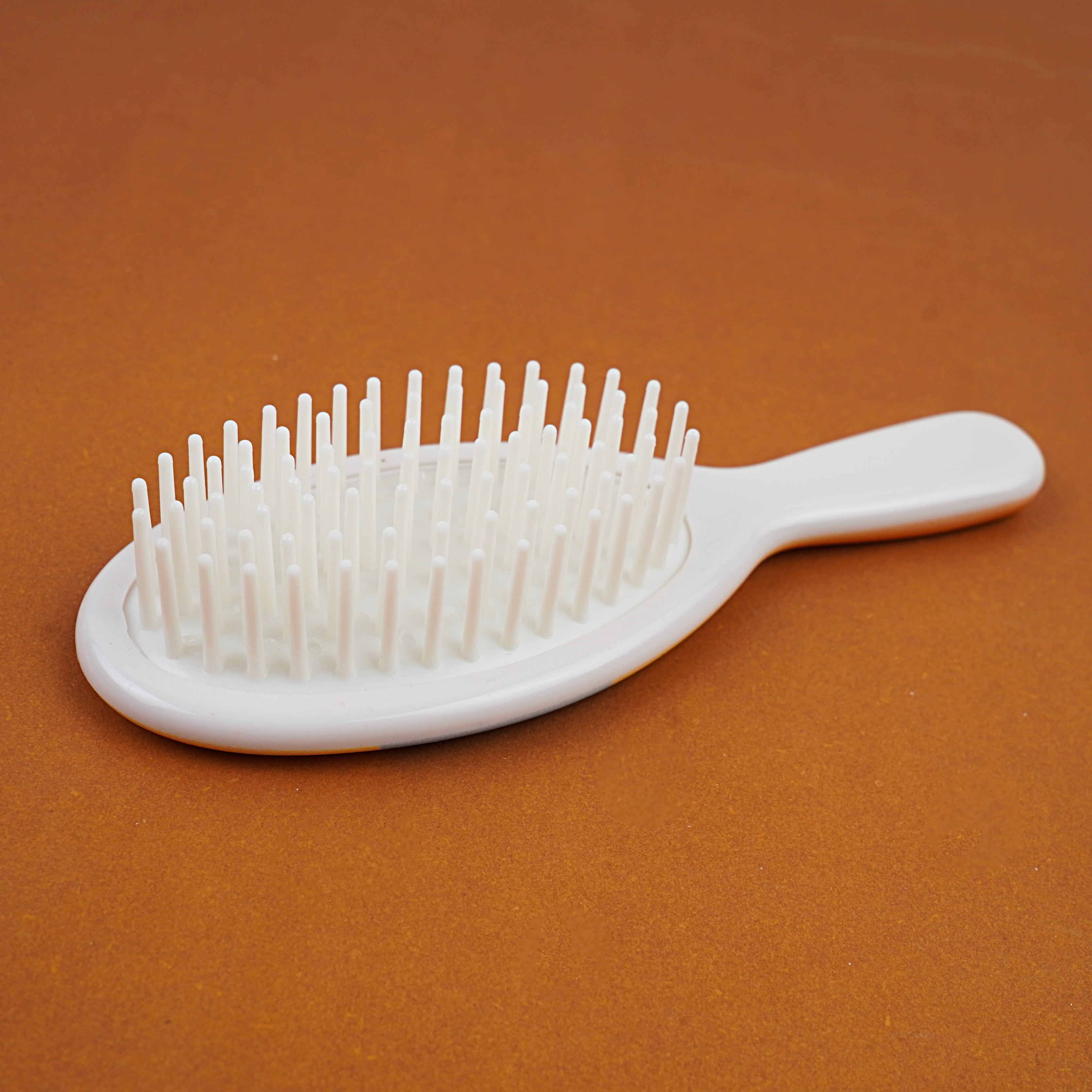 Kids Hair Brush - Orange, Blue, Pink & White