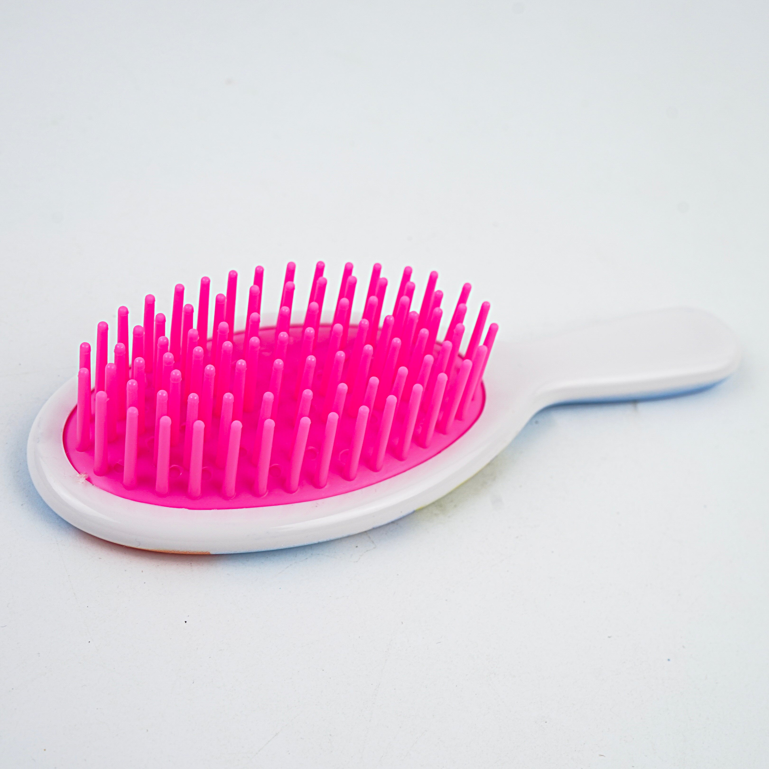Kids Hair Brush - Orange, Blue, Pink & White
