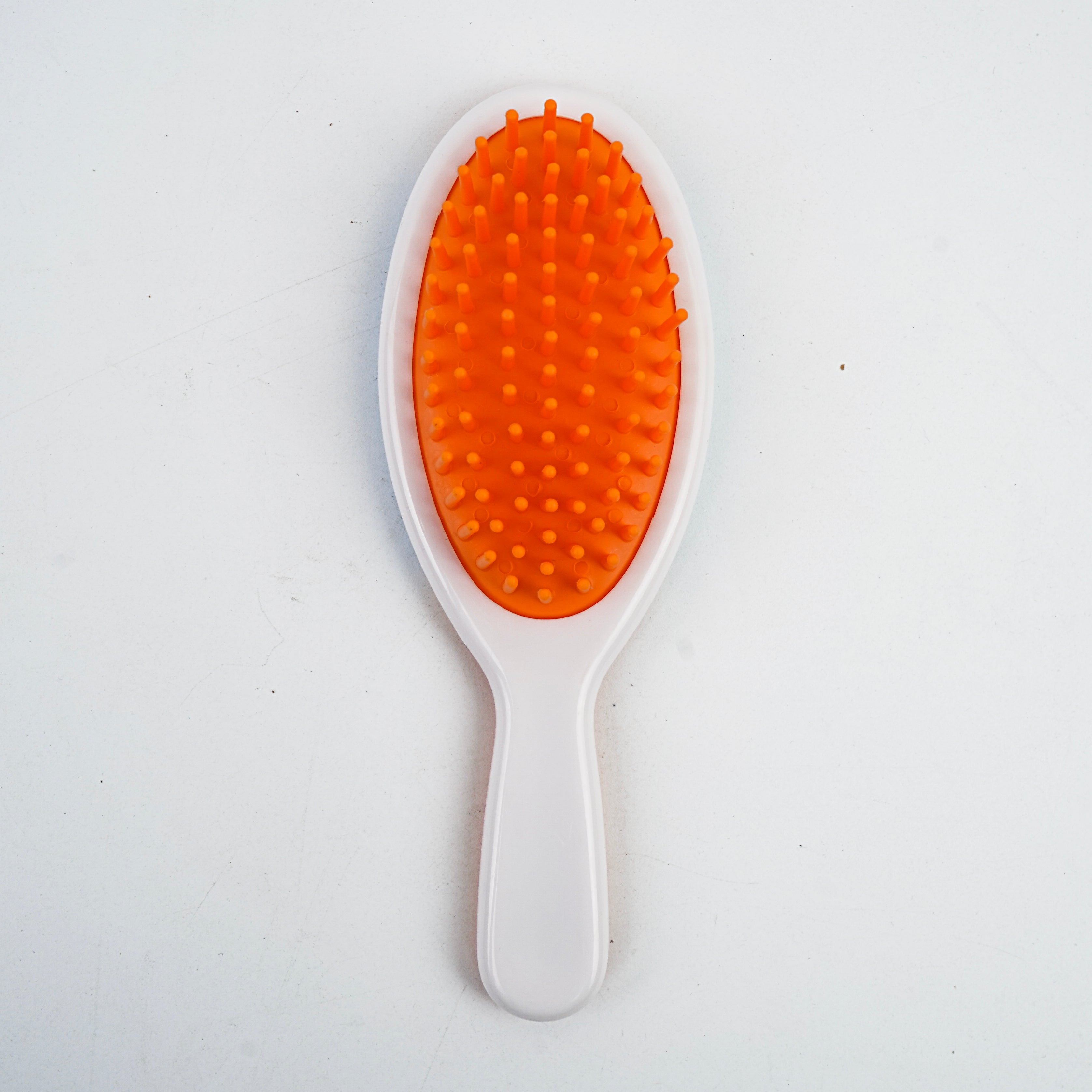 Kids Hair Brush - Orange, Blue, Pink & White