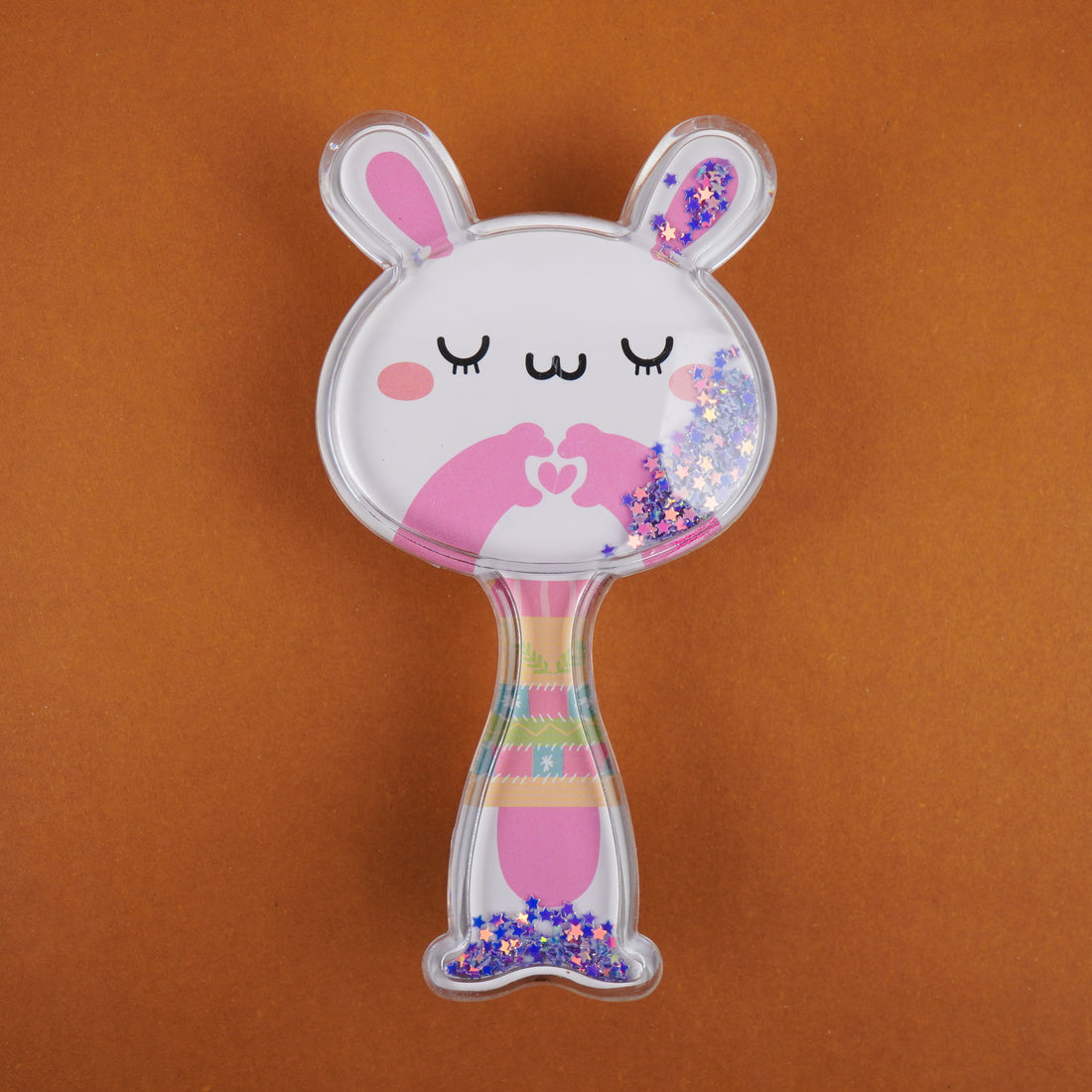 Kids Hair Brush - Blue, White, Yellow & Pink