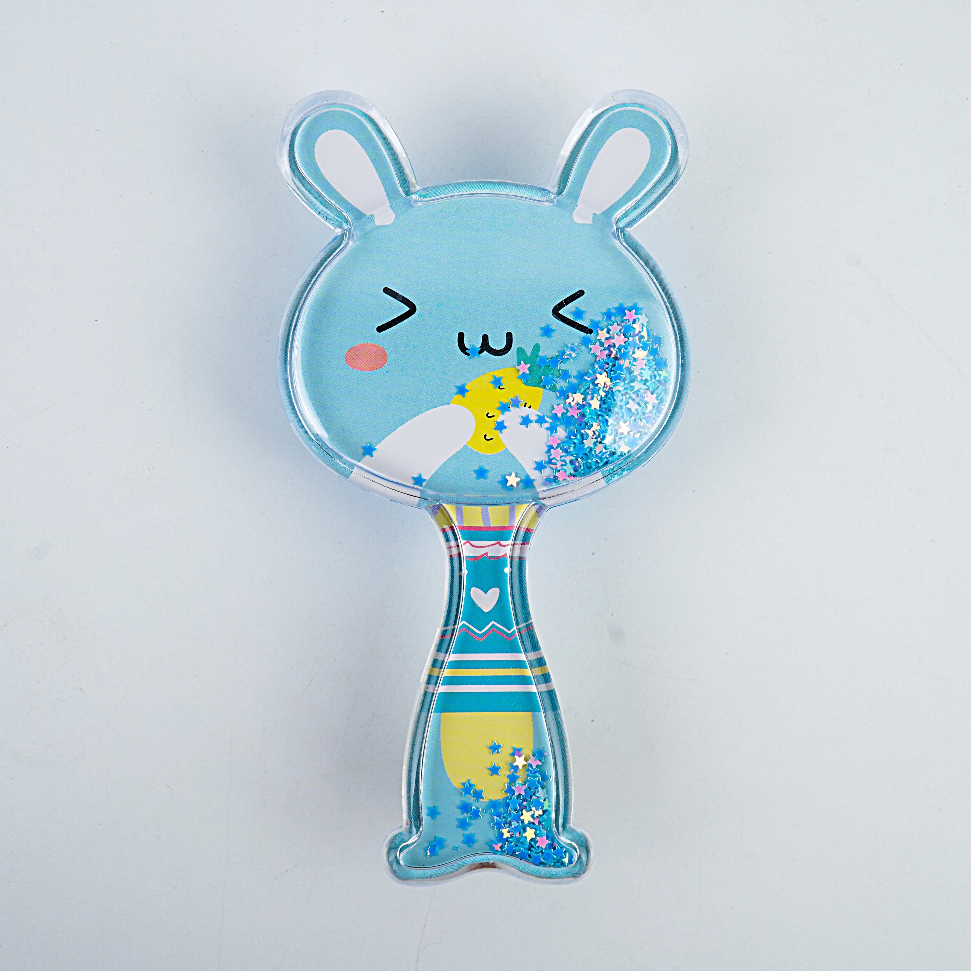 Kids Hair Brush - Blue, White, Yellow & Pink