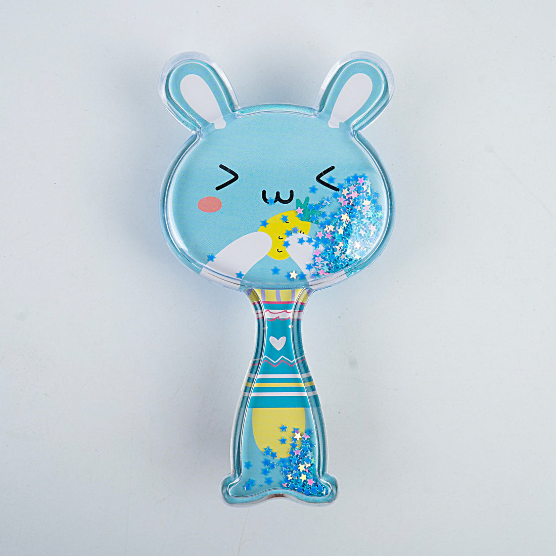 Kids Hair Brush - Blue, White, Yellow & Pink