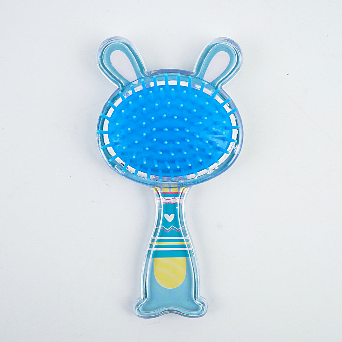 Kids Hair Brush - Blue, White, Yellow & Pink