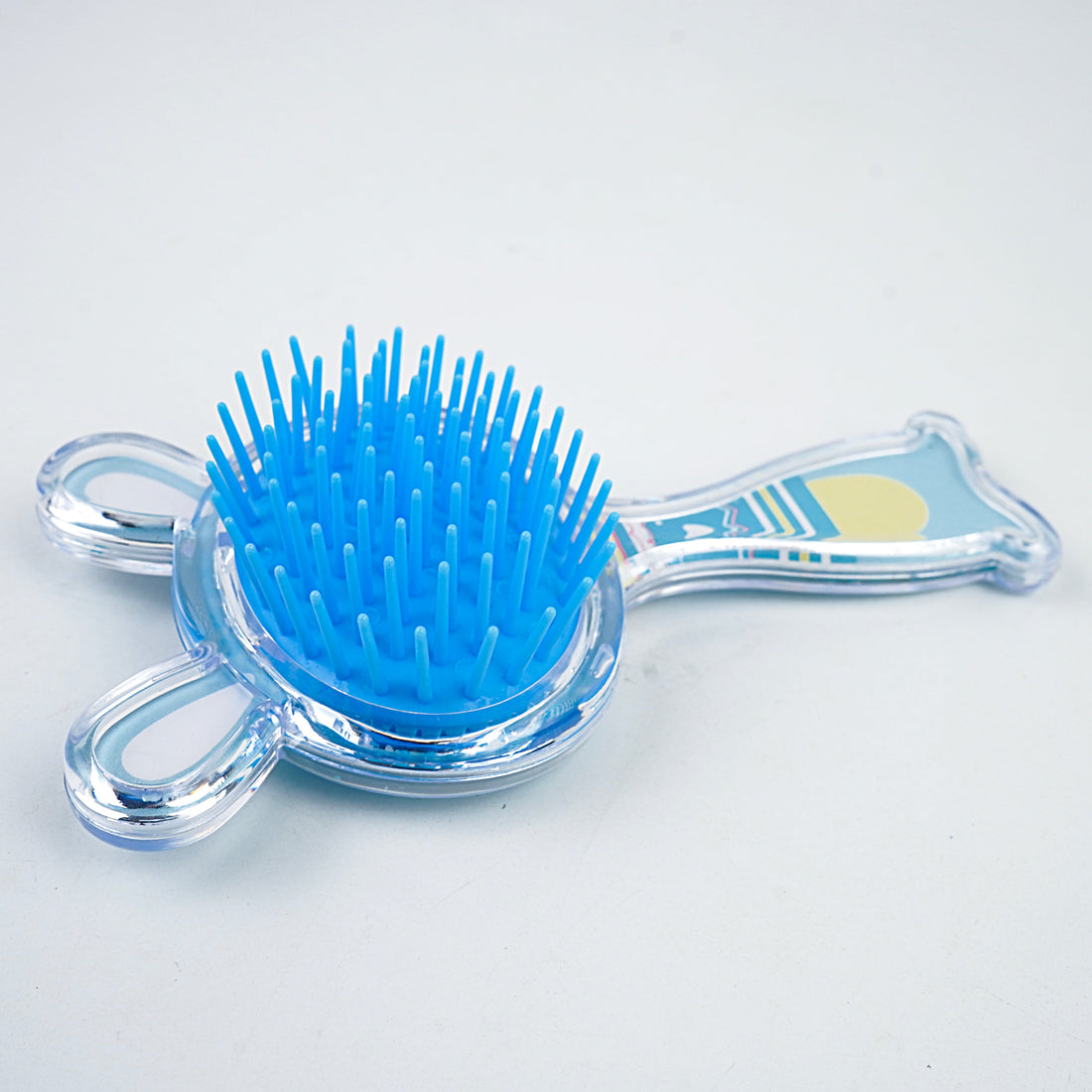 Kids Hair Brush - Blue, White, Yellow & Pink