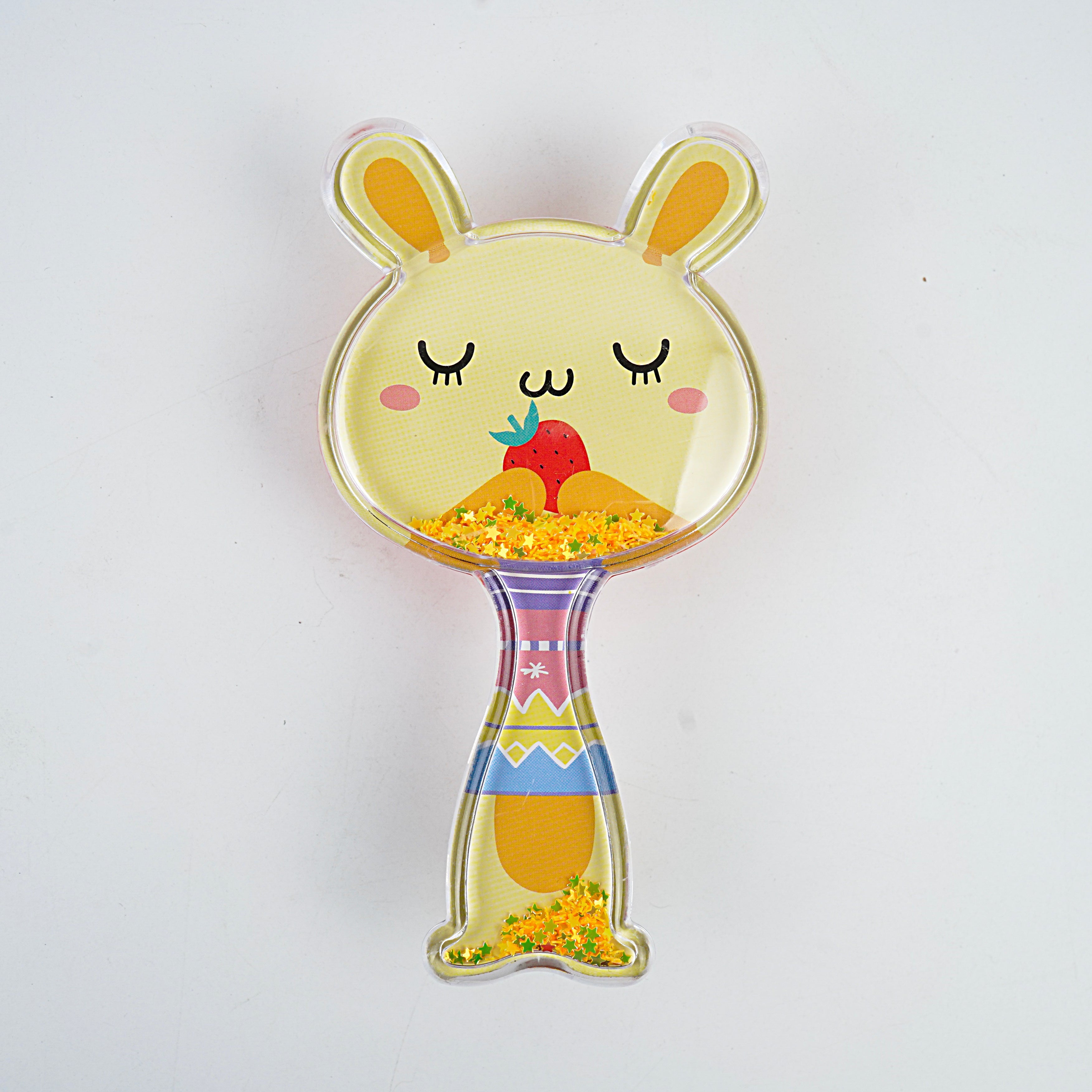Kids Hair Brush - Blue, White, Yellow & Pink
