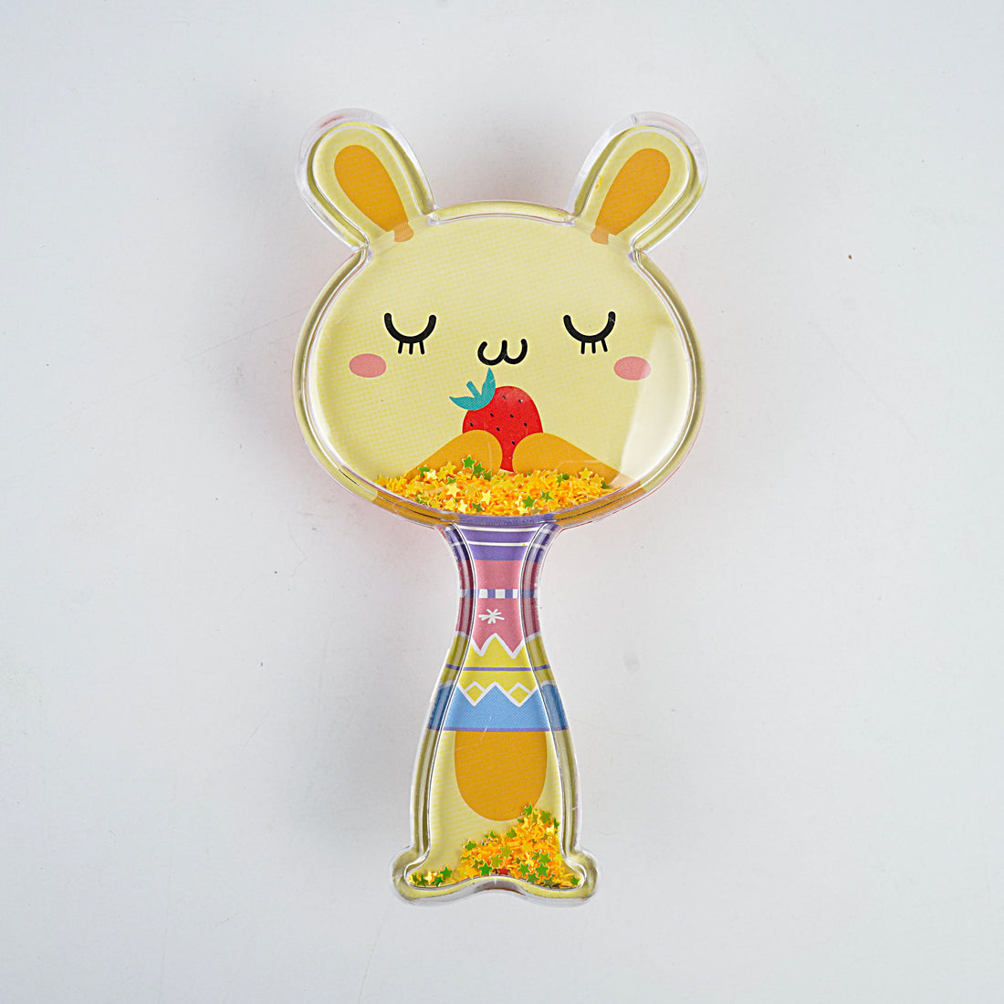 Kids Hair Brush - Blue, White, Yellow & Pink