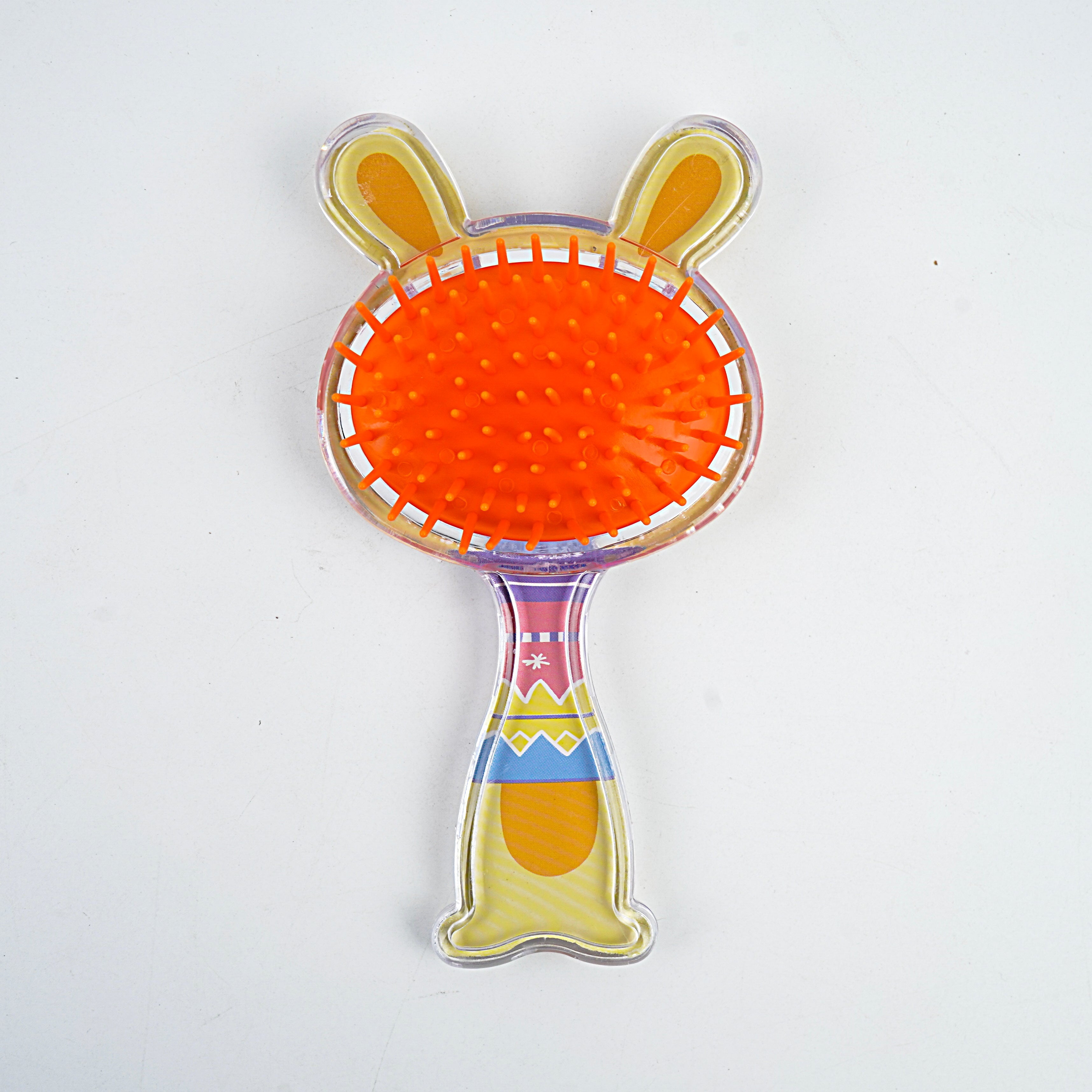 Kids Hair Brush - Blue, White, Yellow & Pink