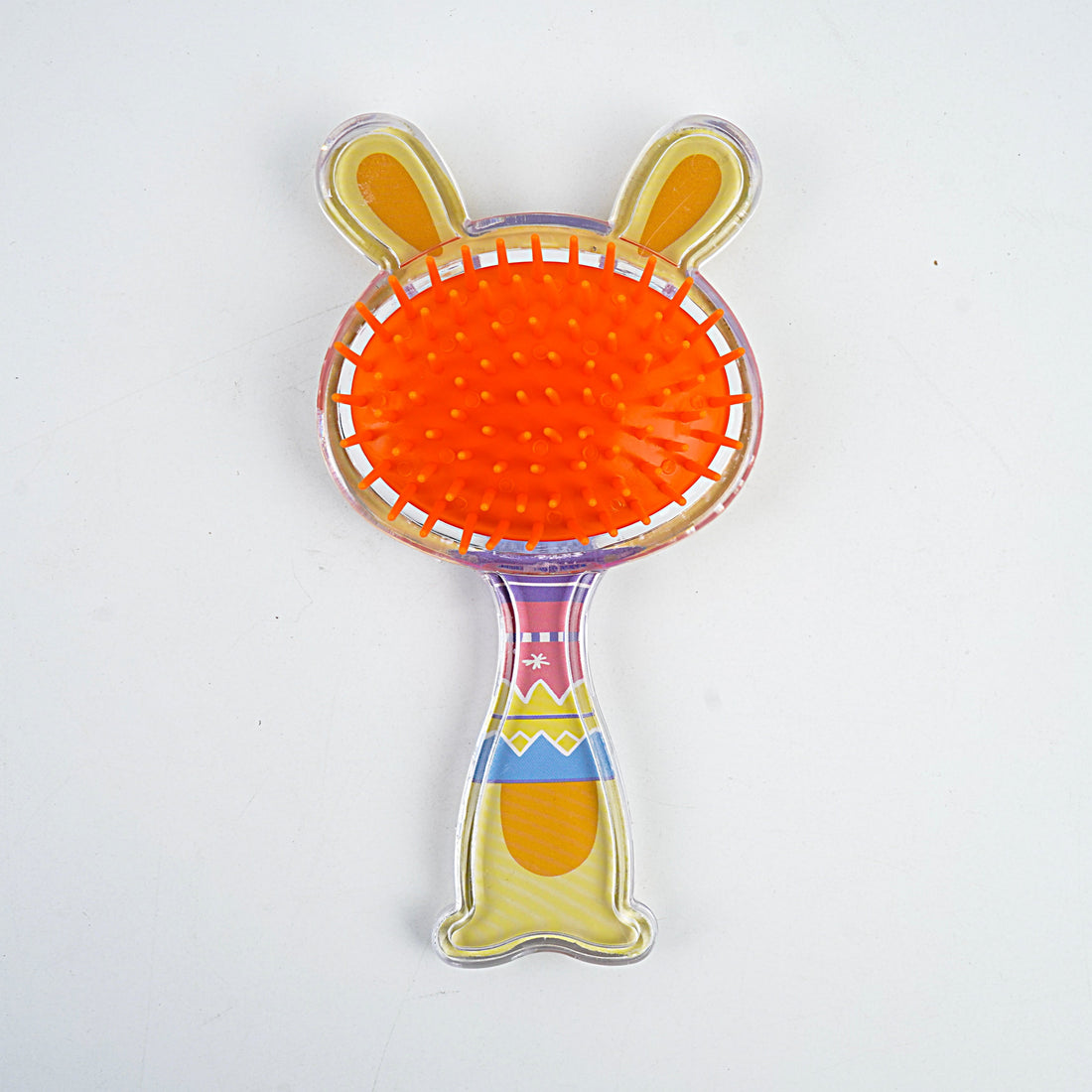 Kids Hair Brush - Blue, White, Yellow & Pink