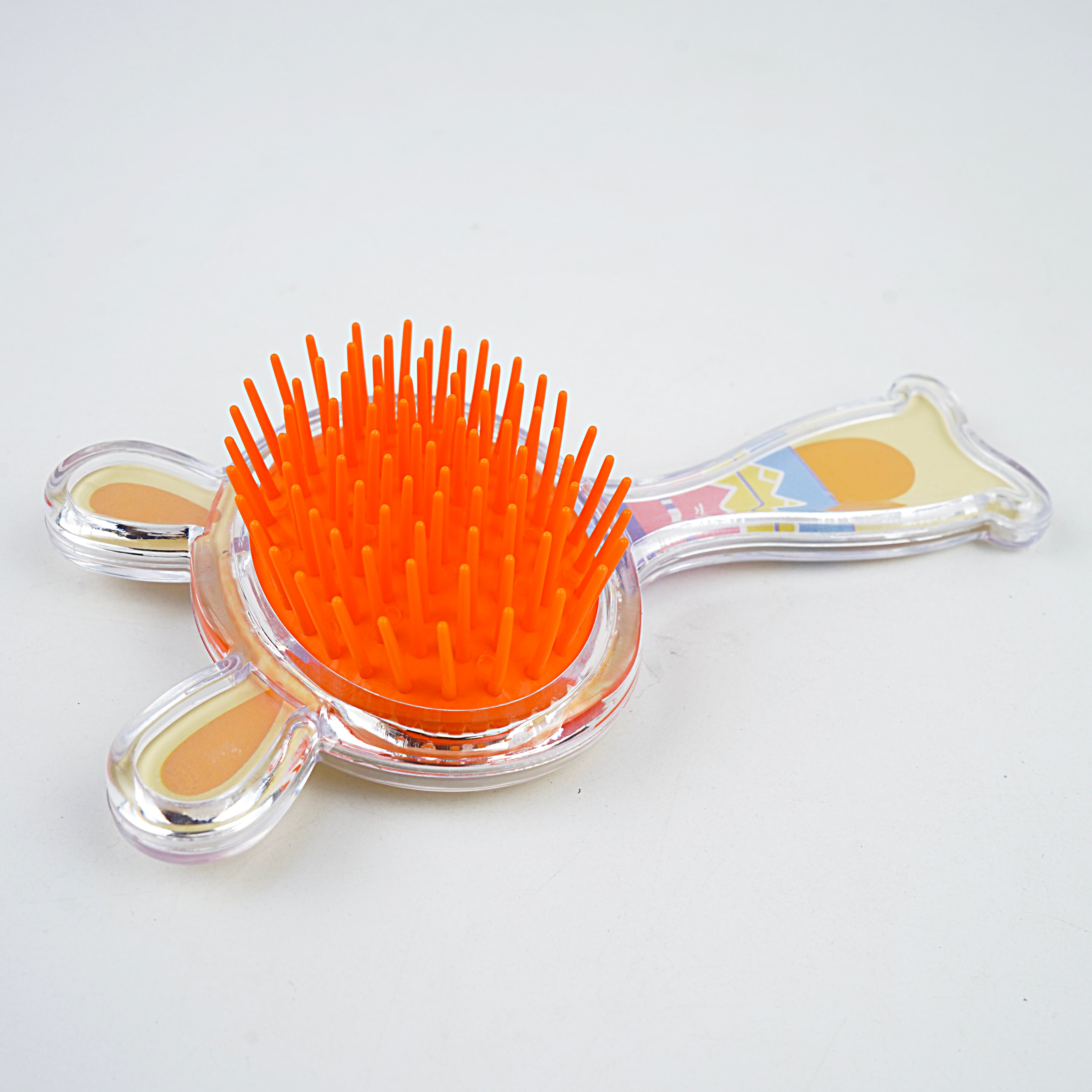 Kids Hair Brush - Blue, White, Yellow & Pink