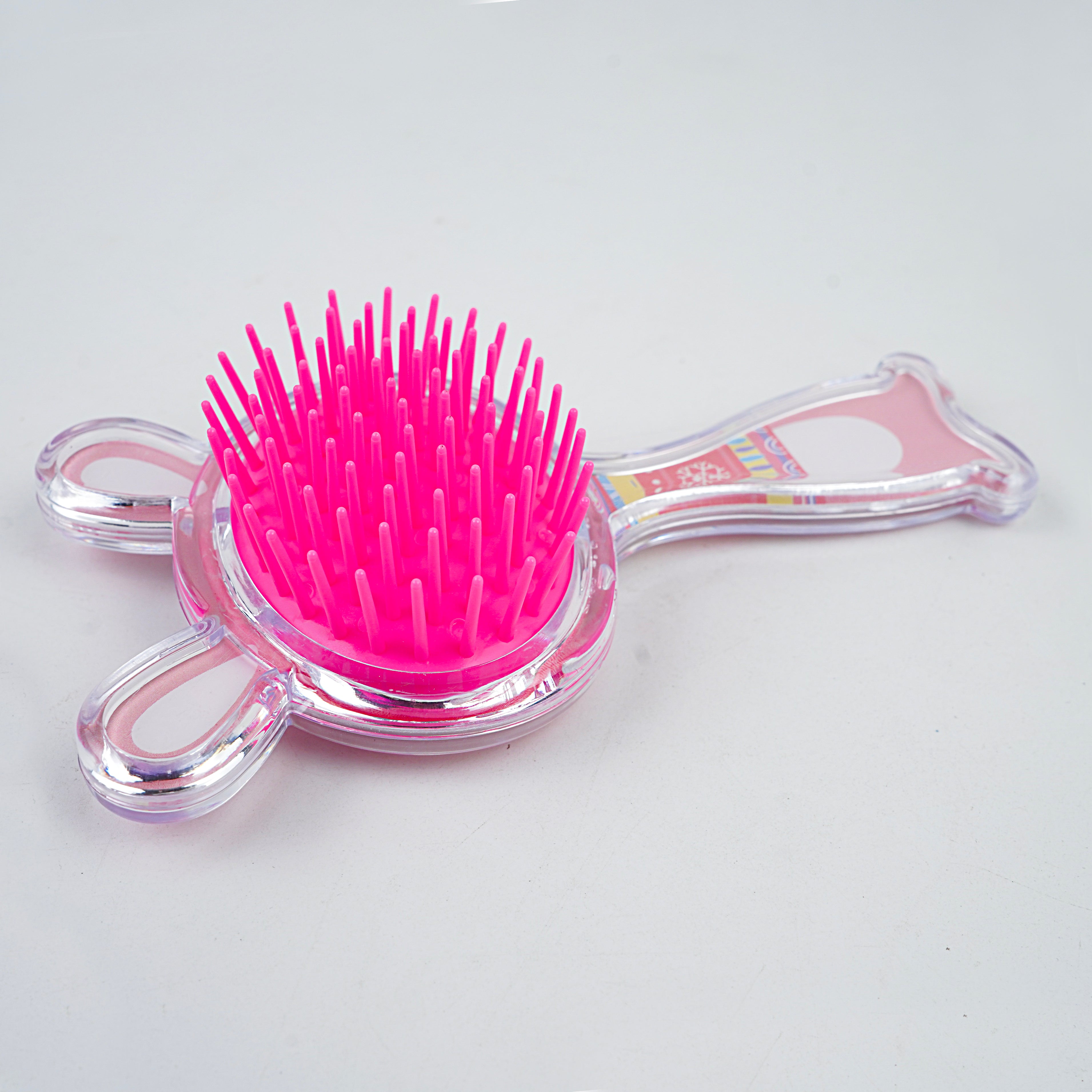 Kids Hair Brush - Blue, White, Yellow & Pink