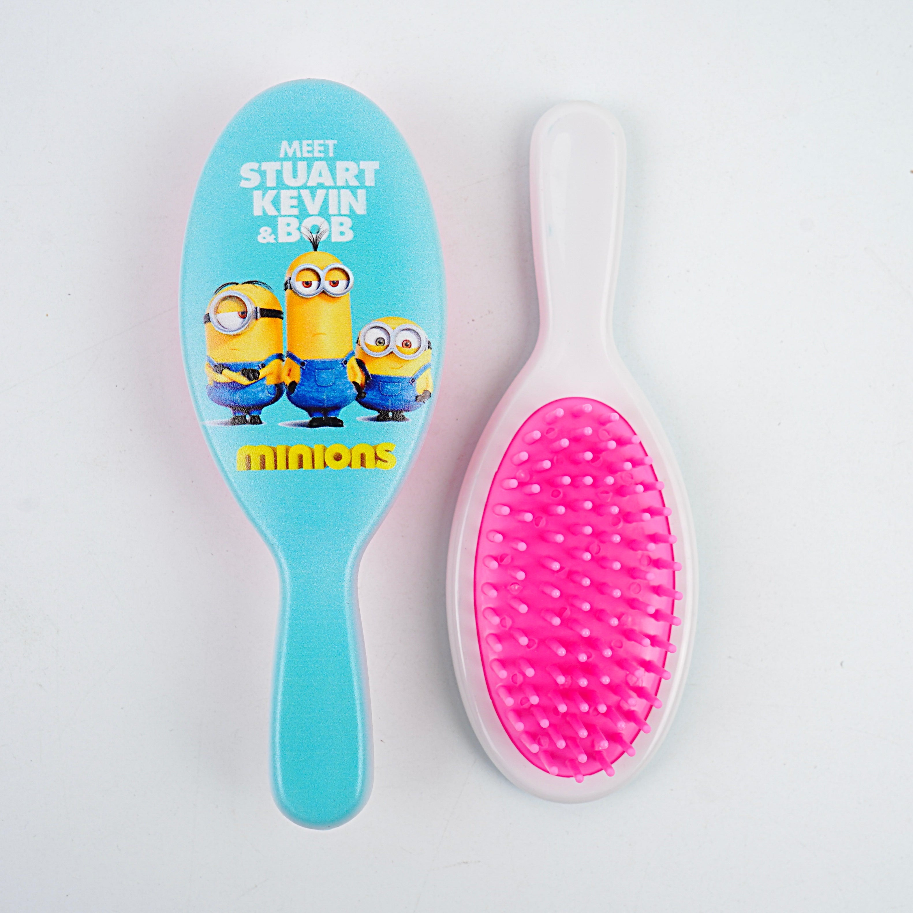 Kids Hair Brush - Sky Blue, Yellow, Orange & Blue